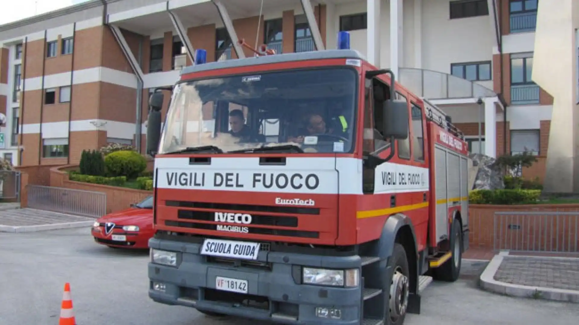 Cerro al Volturno: sopralluogo effettuato dai Vigili nel Centro Storico. Resta da definire da dove si sia staccato il masso