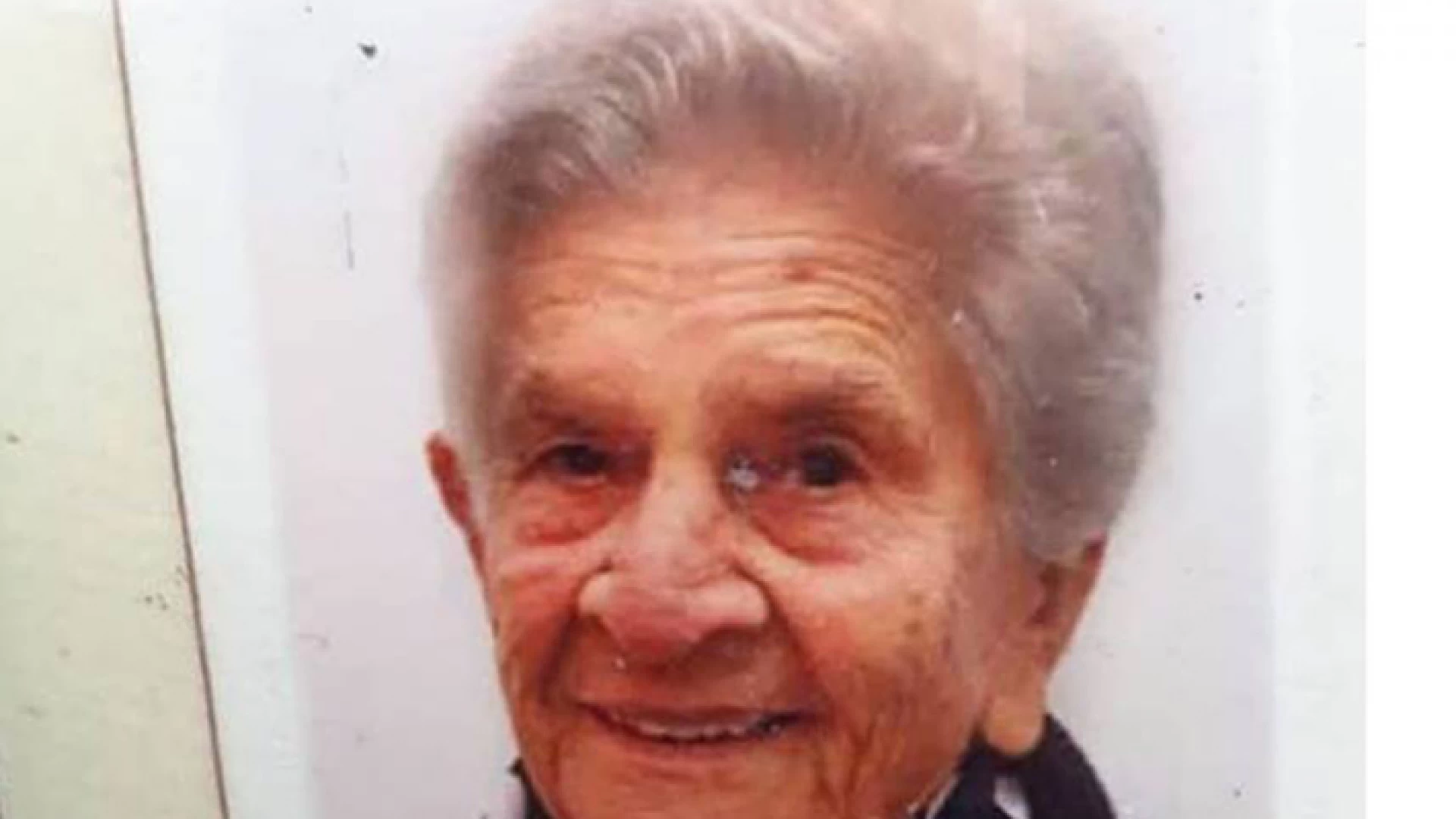 Sessano del Molise: il comune diffonde la foto di Maria Amicone, la 92enne scomparsa da ieri sera. Proseguono le ricerche.