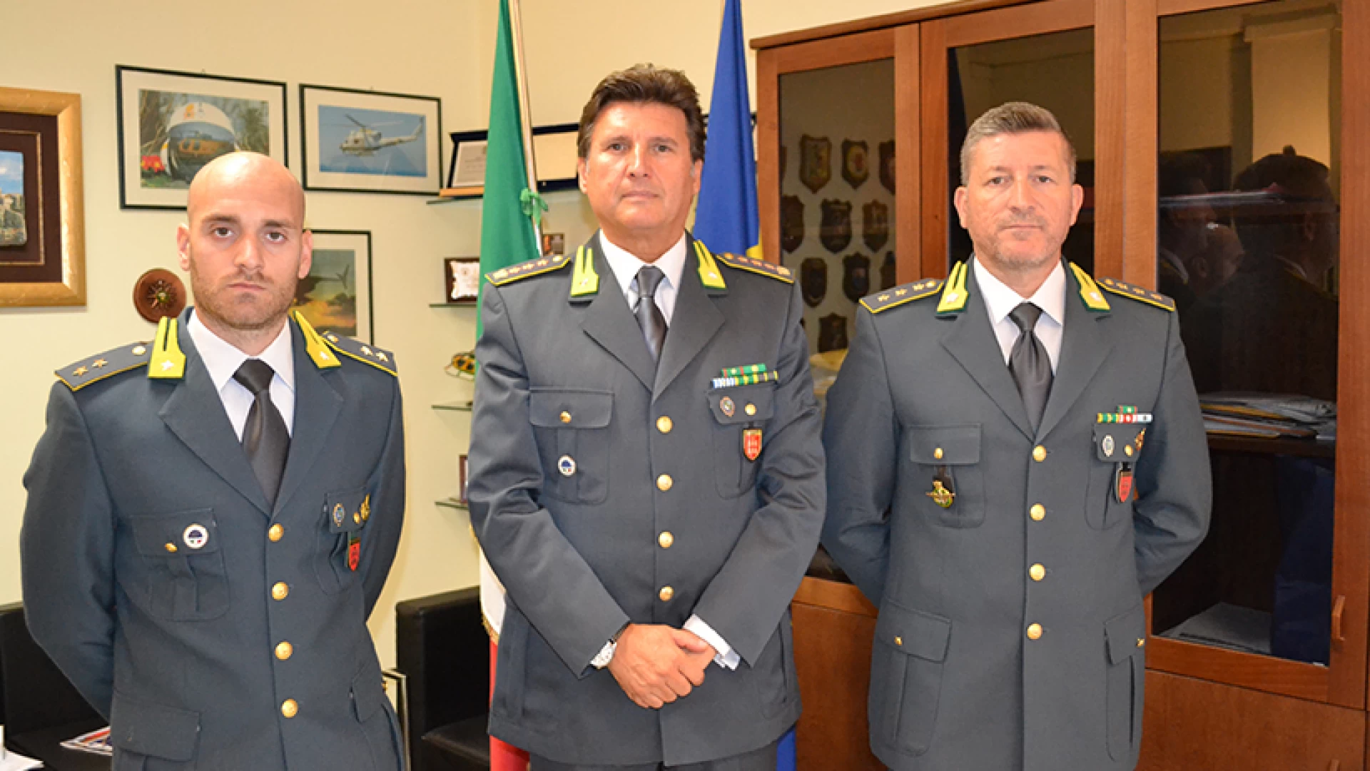 Isernia: avvicendamenti di ufficiali presso il Comando Provinciale della Guardia di Finanza.
