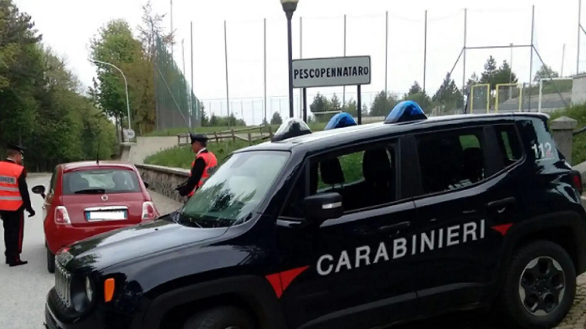 Pescopennataro: Festa primo maggio, controlli intensificati dei Carabinieri,  giovane trovato in possesso di stupefacenti.