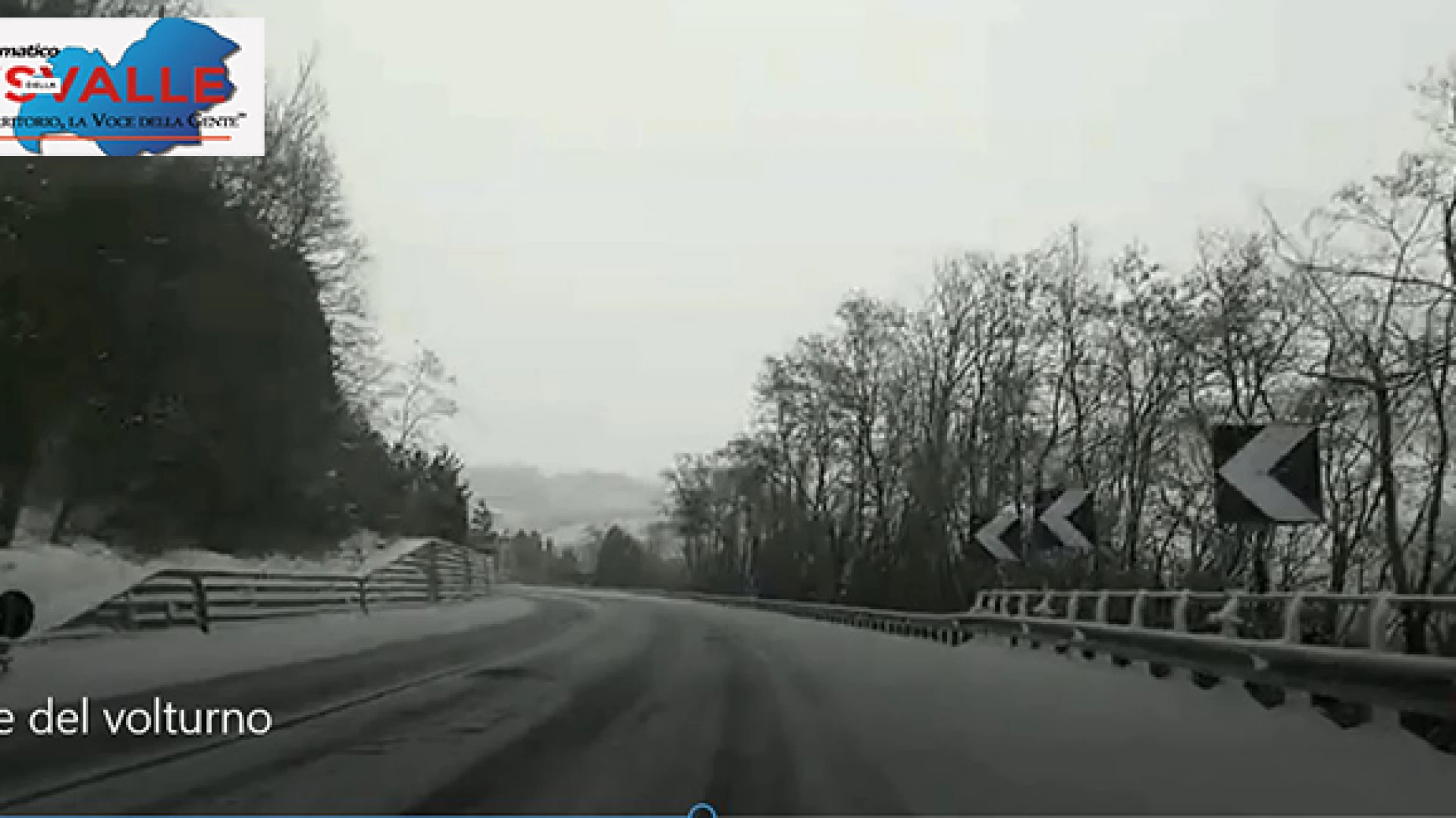 Percorribilità strade e situazione attuale neve nella Valle del Volturno nel video a cura della nostra redazione!!!!