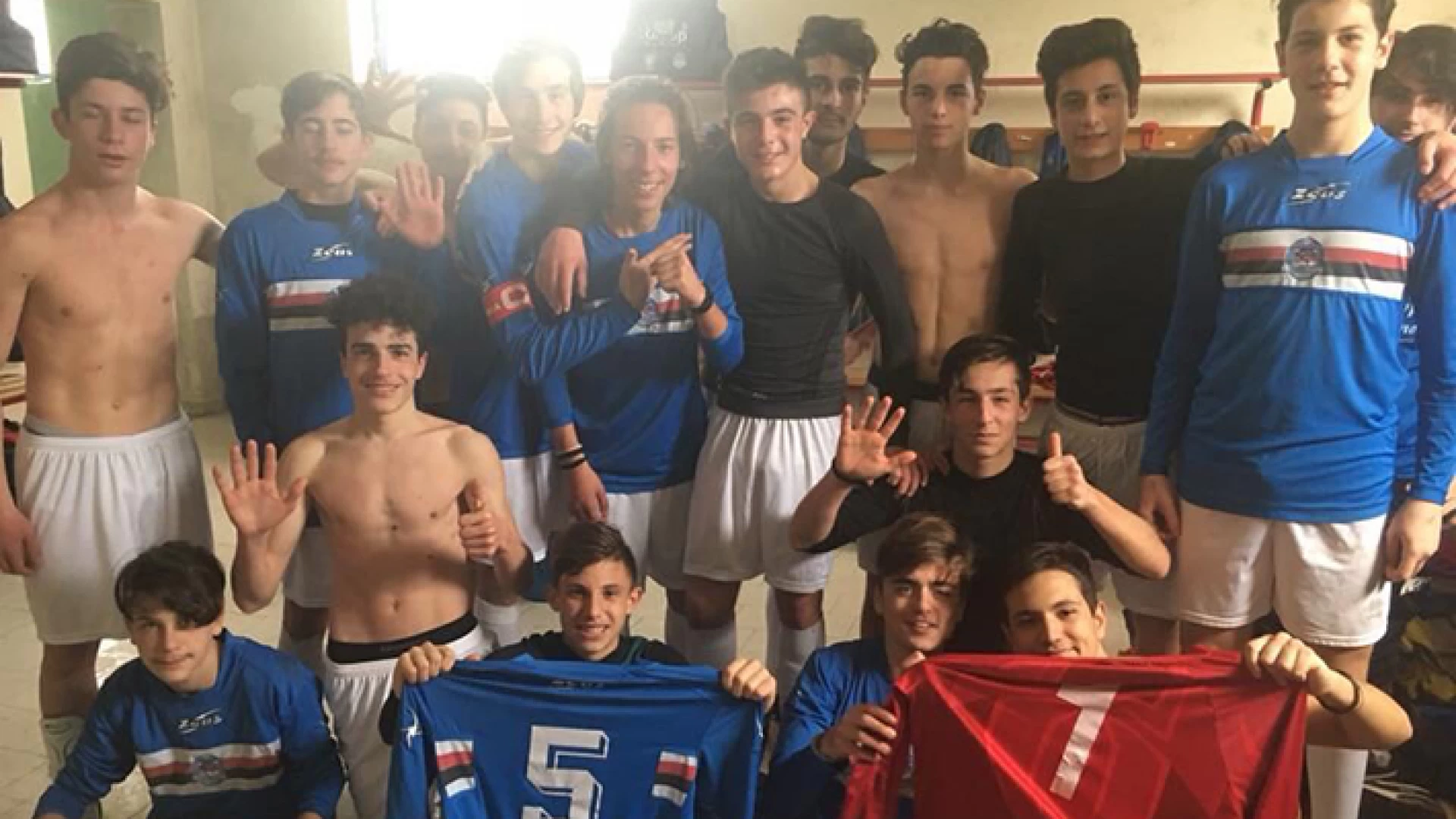 Calcio giovanile: gli allievi regionali ne rifilano cinque al Venafro. Bomber Pellegrino mattatore. I giovanissimi bloccati dall’impraticabilità del campo.