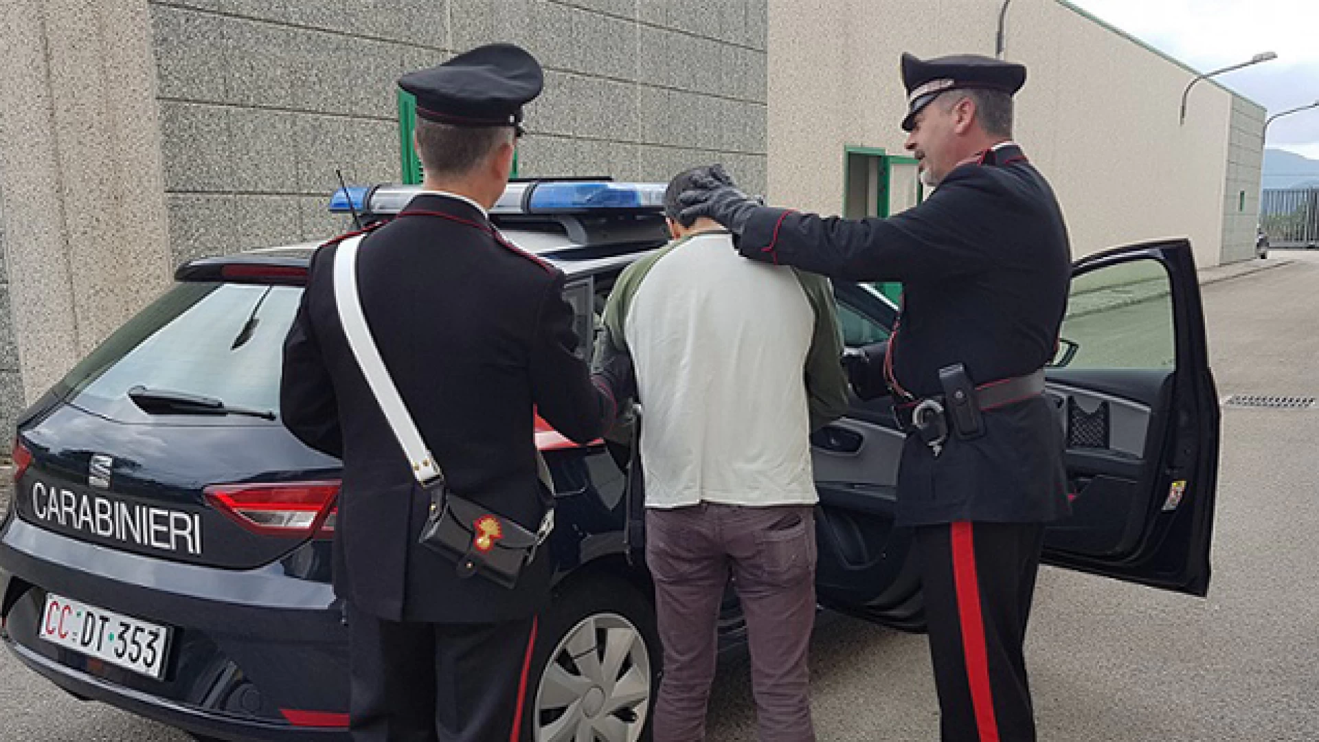 Venafro: 37enne arrestato dai Carabinieri per reati in materia di stupefacenti. Sconterà sei anni di reclusione.
