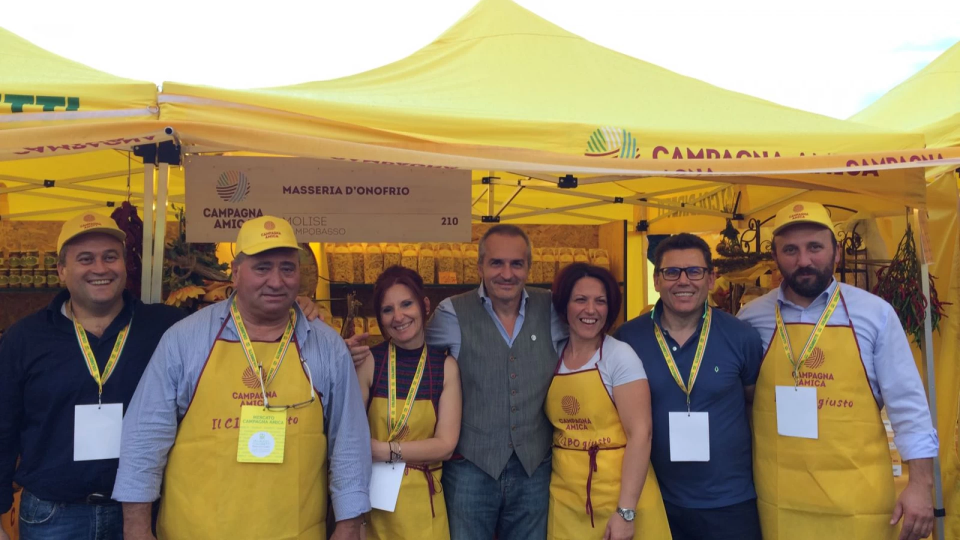 Mercato Coldiretti a Roma: successo per gli stand molisani. La nota dell’Associazione Forche Caudine.