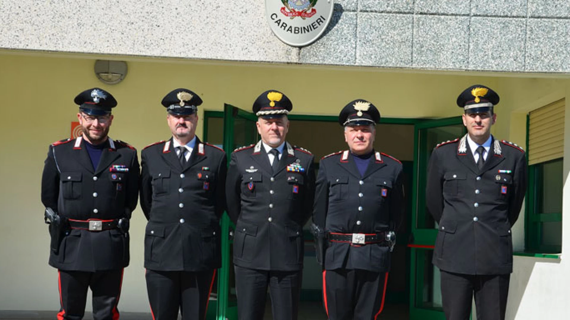 Isernia: Premiati per le attività svolte sul territorio alcuni militari del Comando Provinciale Carabinieri.