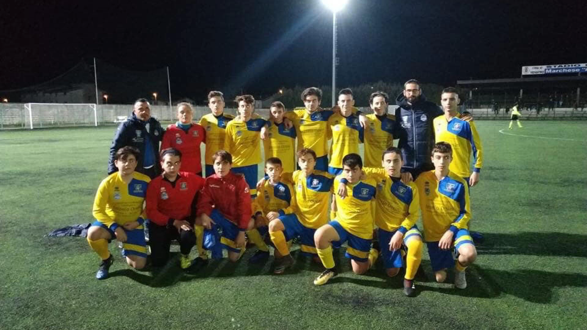 Calcio giovanile: i Giovanissimi della Boys Roccaravindola sconfitti dall’Agnonese nell’ultima giornata di campionato.