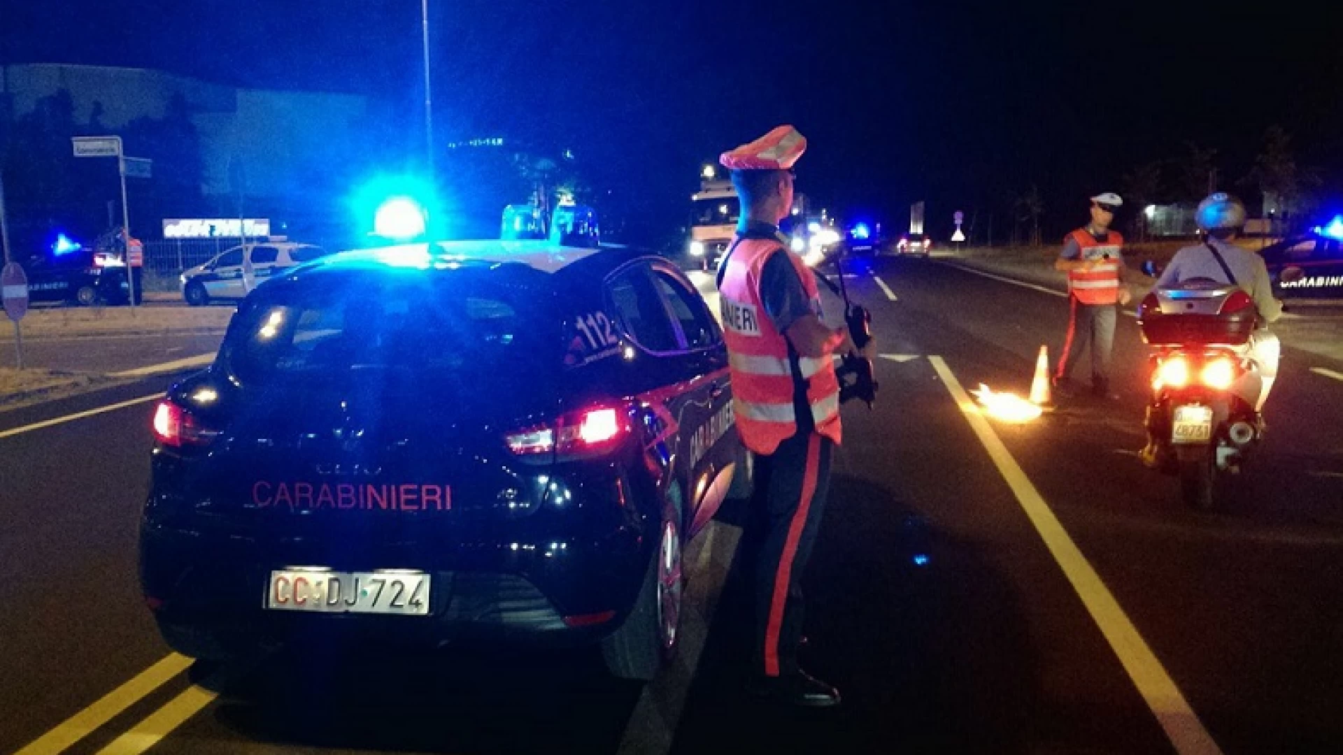 Isernia: Operazione “strade sicure”,  raffica di controlli dei Carabinieri,  scattano denunce e sequestri.