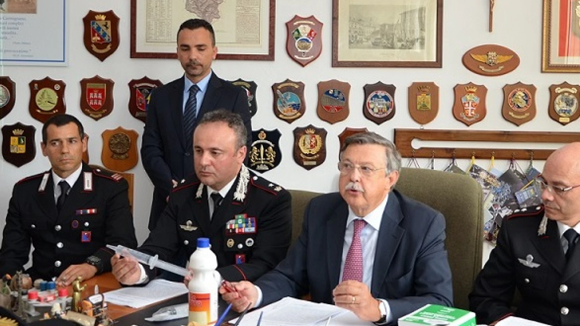 Isernia: attività di servizio, encomi ed onorificenze per i Carabinieri del Comando Provinciale.