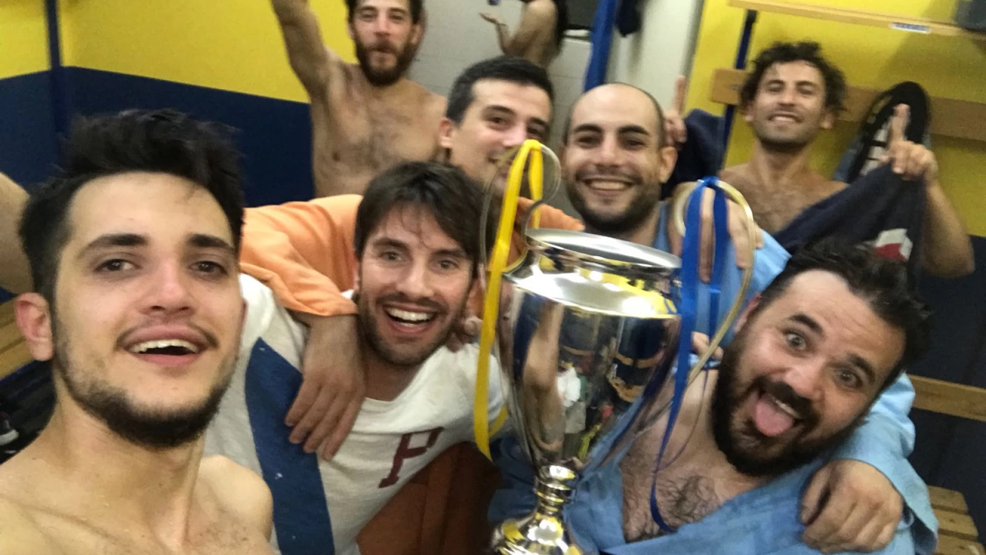 Pozzilli: il trofeo Sant'Anna conquistato dalla squadra di A'Mont.