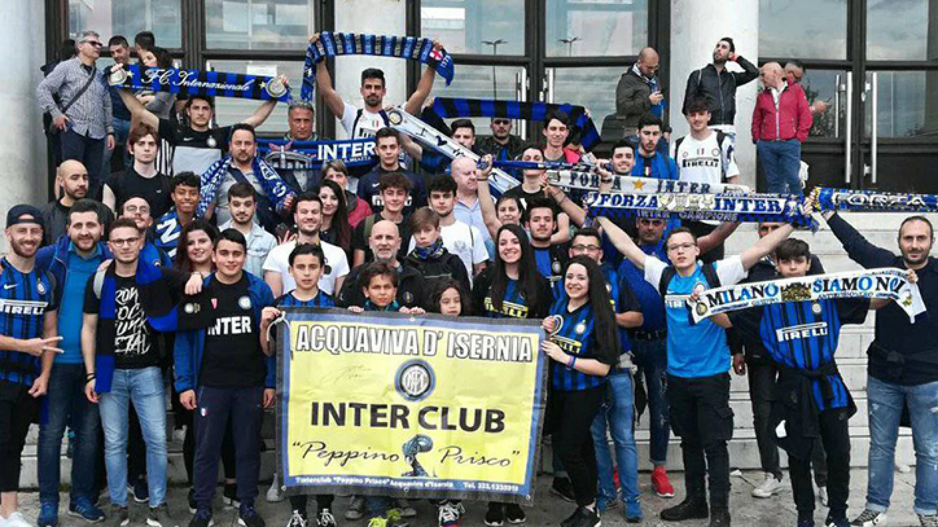 Acquaviva d’Isernia. a fine luglio s festeggiano i nove anni di attività dell’Inter Club. Un sodalizio unico e compatto nel nome dell’amicizia.