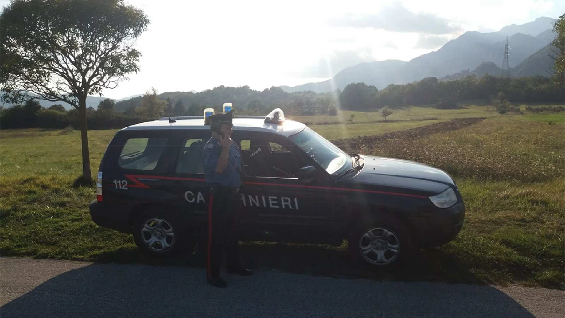 Sesto Campano: Soccorso un giovane che si era barricato in casa in preda ad una crisi di nervi.