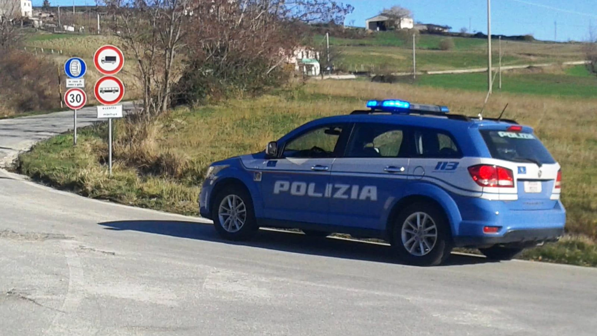 Isernia: la Polizia rafforza i controlli sulle arterie della provincia in concomitanza con l'arrivo del gelo.