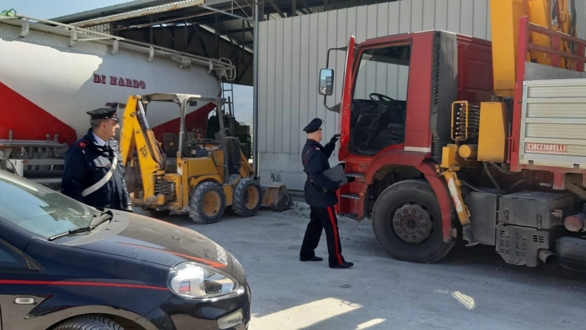 Venafro: Due romeni tratti in arresto dai Carabinieri per tentato furto aggravato in concorso di mezzi pesanti.
