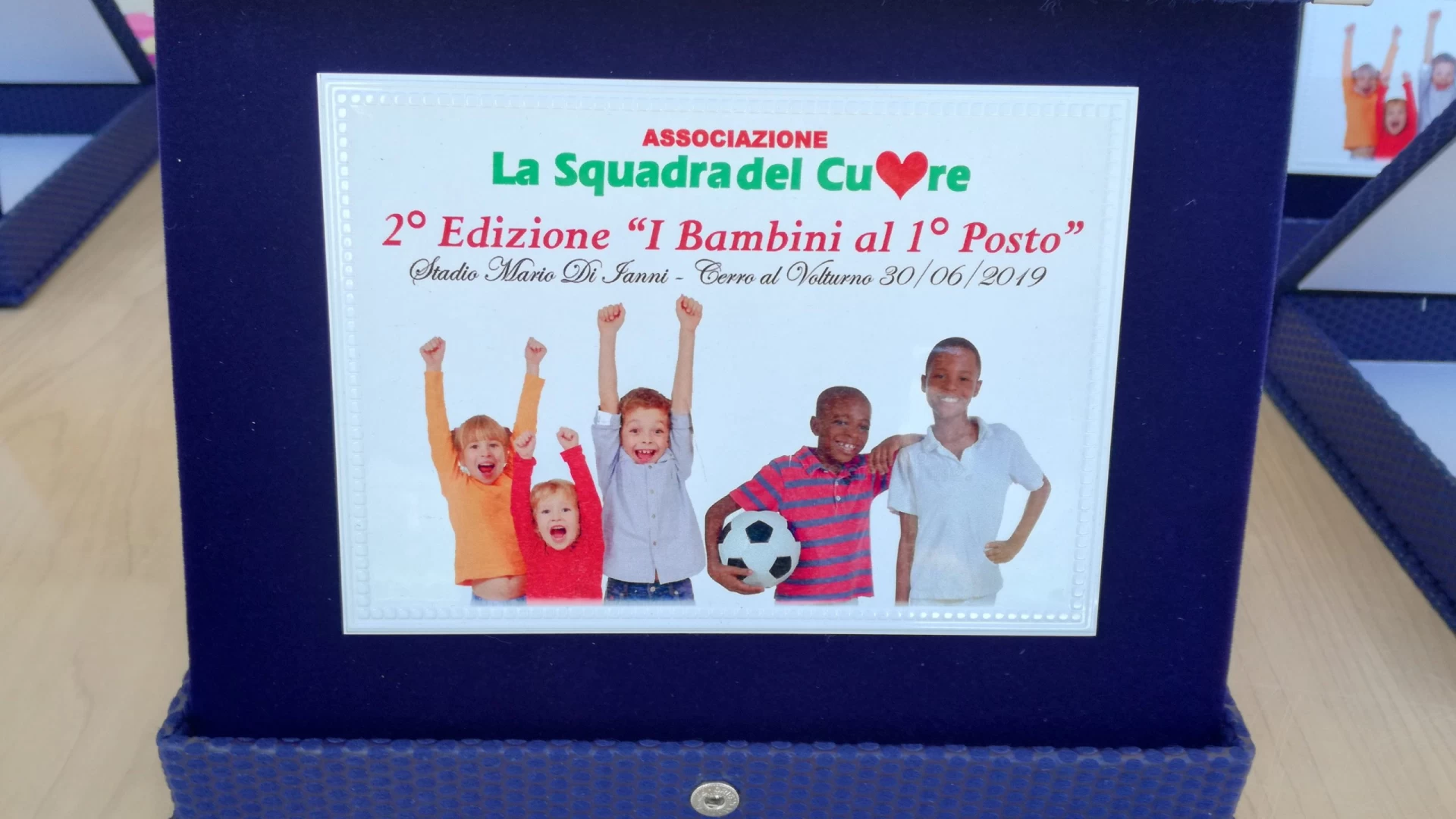 I Bambini al Primo Posto, guarda la galleria fotografica dell'evento promosso dall'Associazione La Squadra del Cuore di Cerro al Volturno