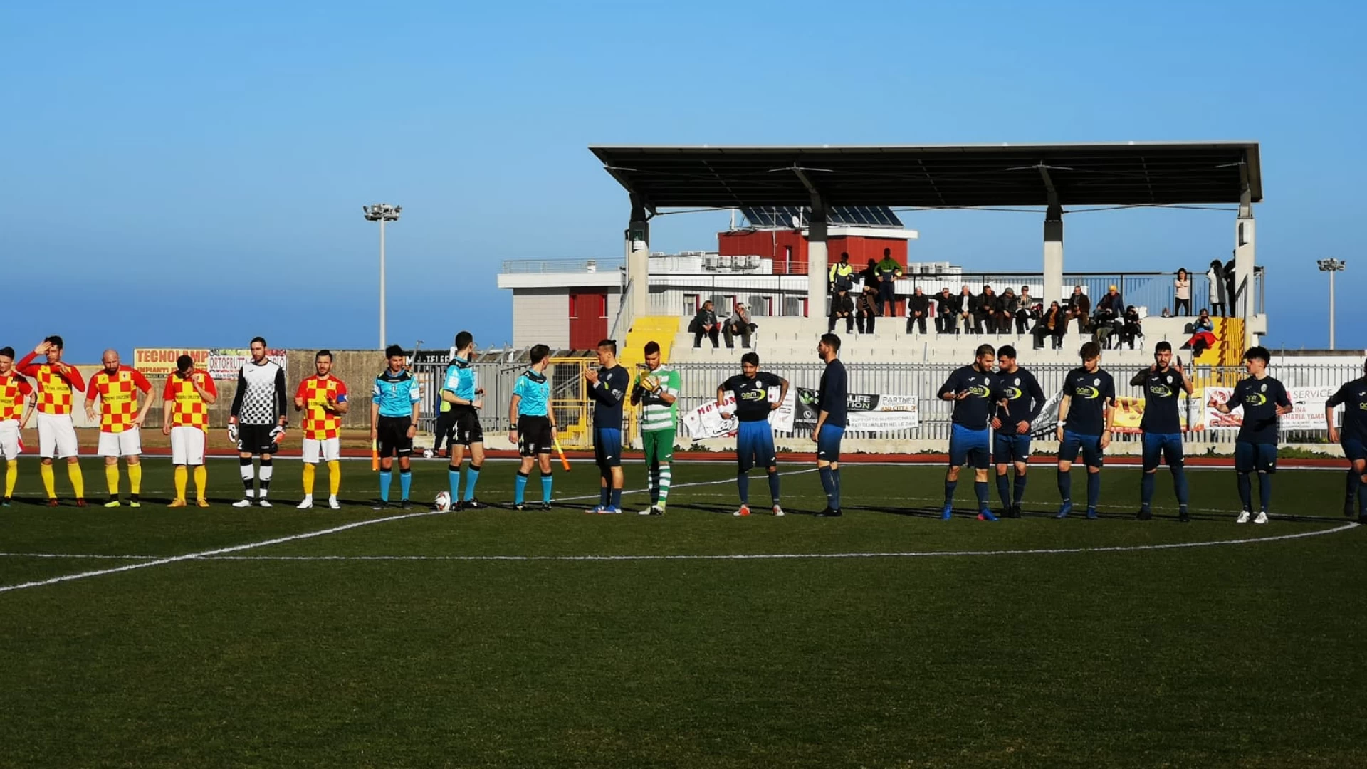 Eccellenza: il Vastogirardi comanda anche Termoli. Numeri impressionanti per la formazione di mister Farina ancora imbattuta. Avversari annichiliti e 0-3 finale.