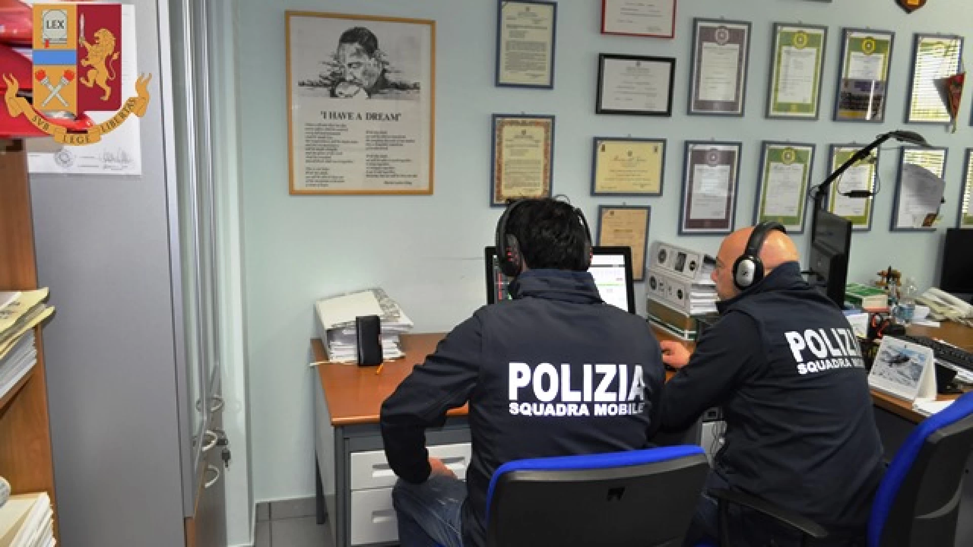 Isernia: Operazione “Metamorfosi”, arrestato 30enne della citta per truffa ed estorsione per oltre 40mila euro. Guarda il video dell’Operazione.