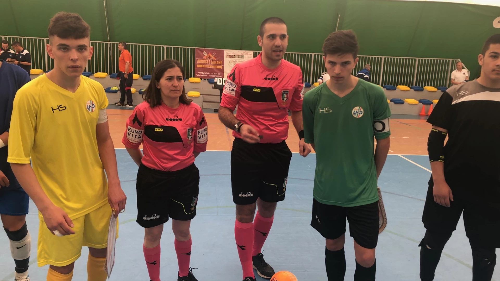 Torneo della Regioni di calcio a 5: Il Molise U17  sconfitto dal Piemonte – Valle d’Aosta e fuori dalla competizione
