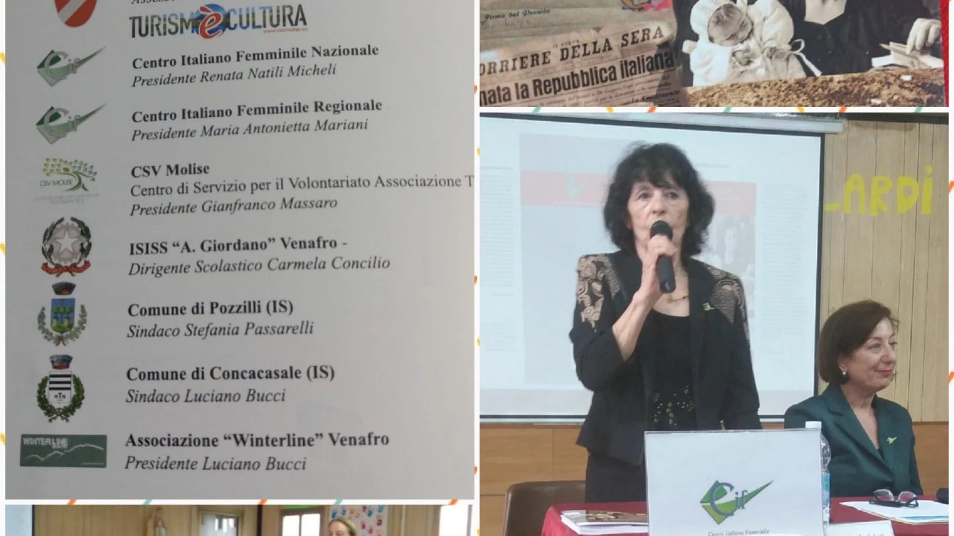 ‘La guerra e la rinascita a Venafro, in Italia, nel Molise’,  il libro di Alba Galardi Giannini conquista gli studenti