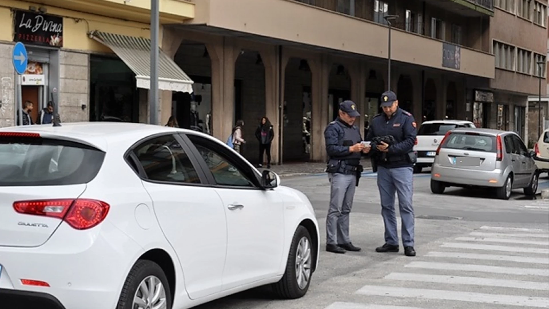 Isernia: La Questura emette cinque avvisi orali.