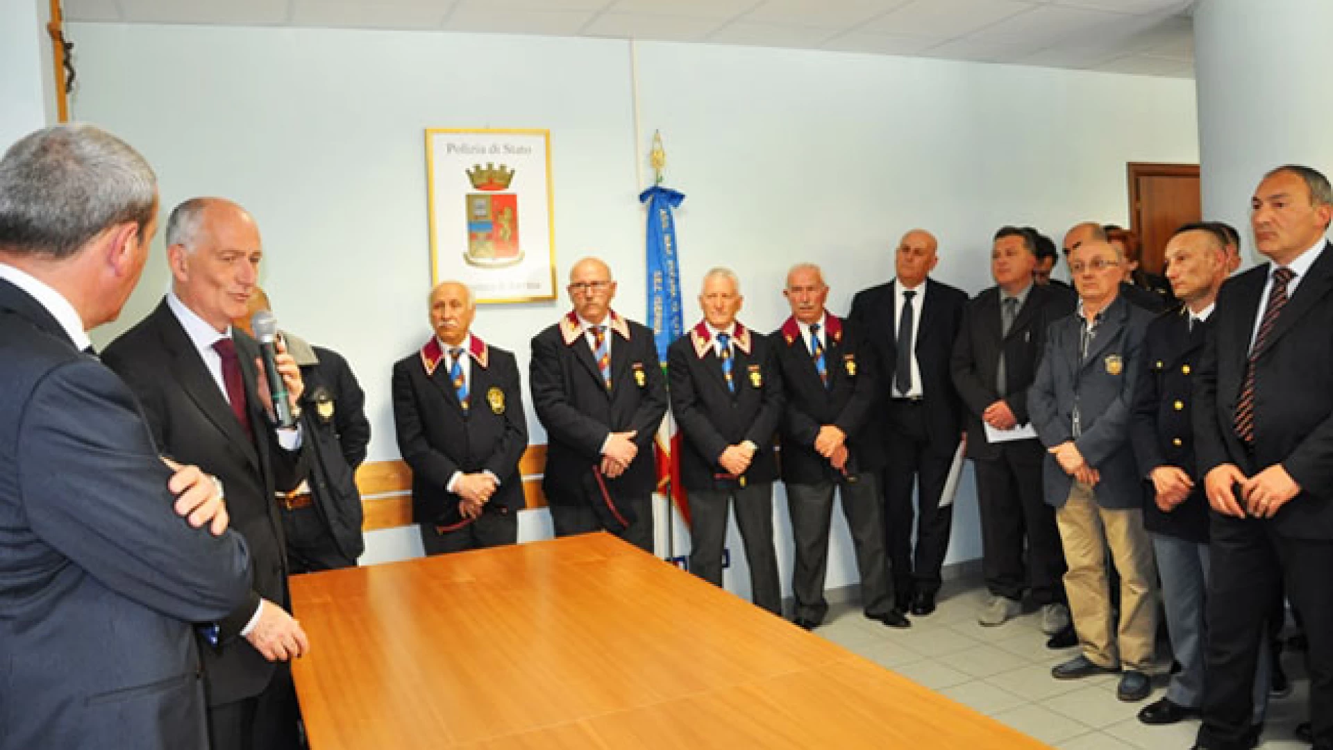 Isernia : la Polizia di Stato ha commemorato i suoi defunti.