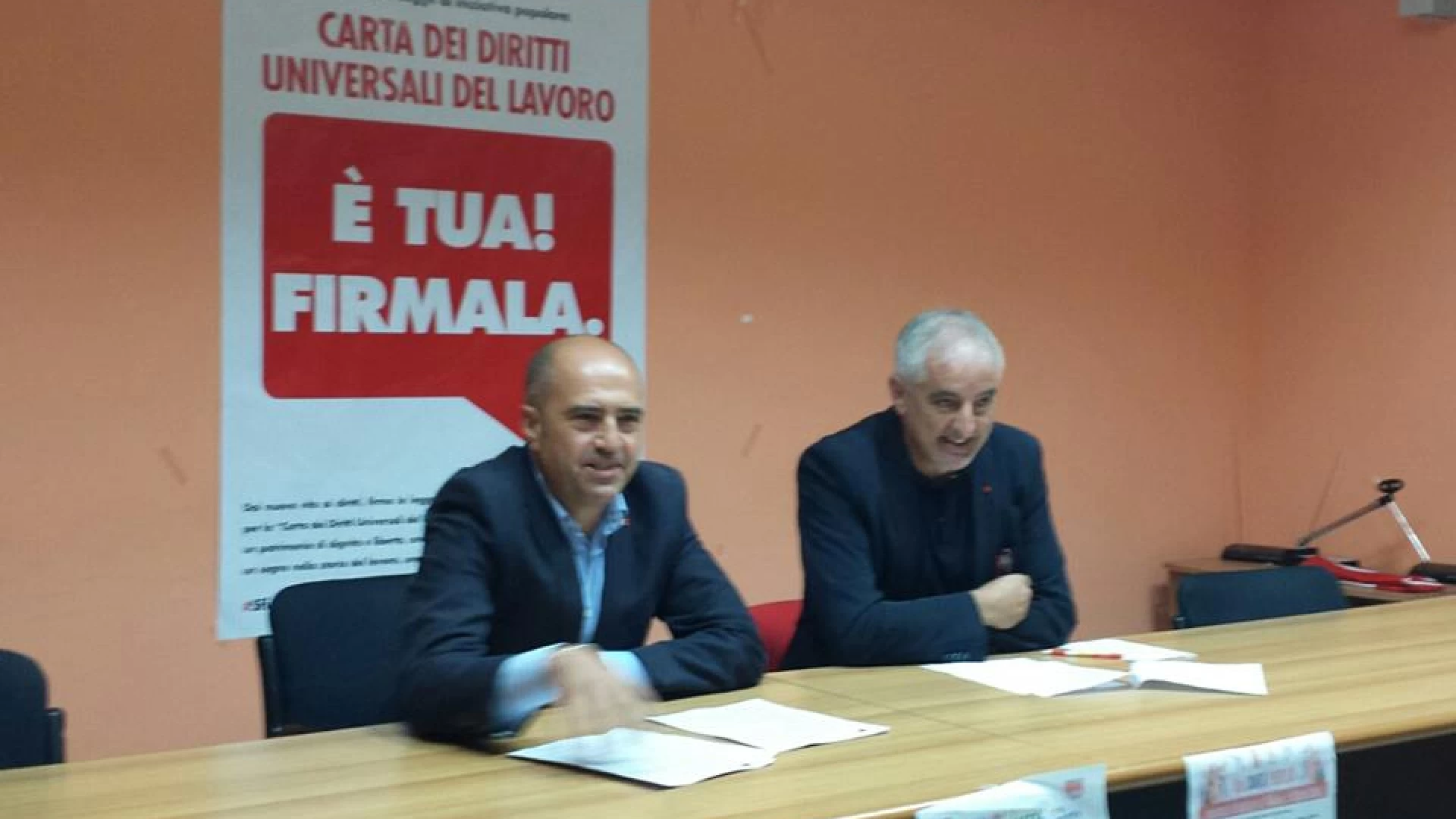 Campobasso: Paolo De Socio eletto segretario generale della Camera del lavoro territoriale del Molise.
