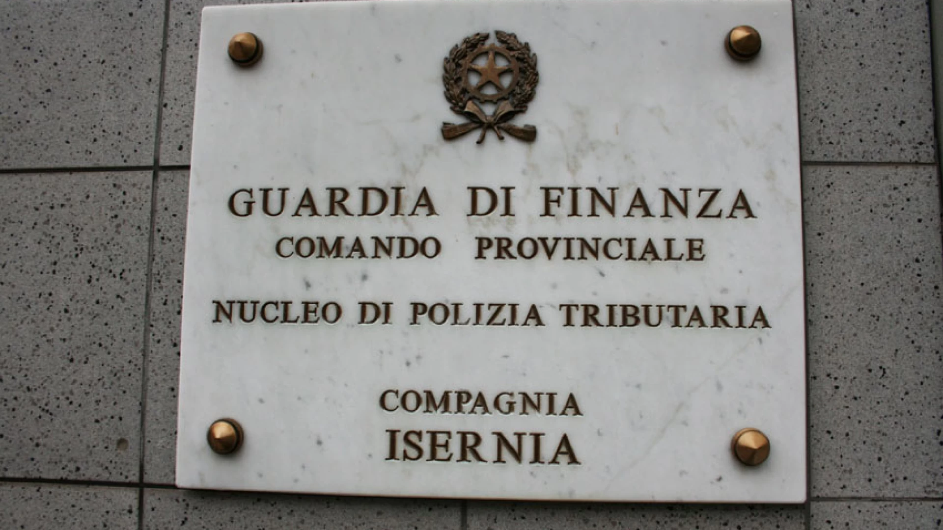 Guardia di Finanza a Napoli premiato alcuni militari di Isernia