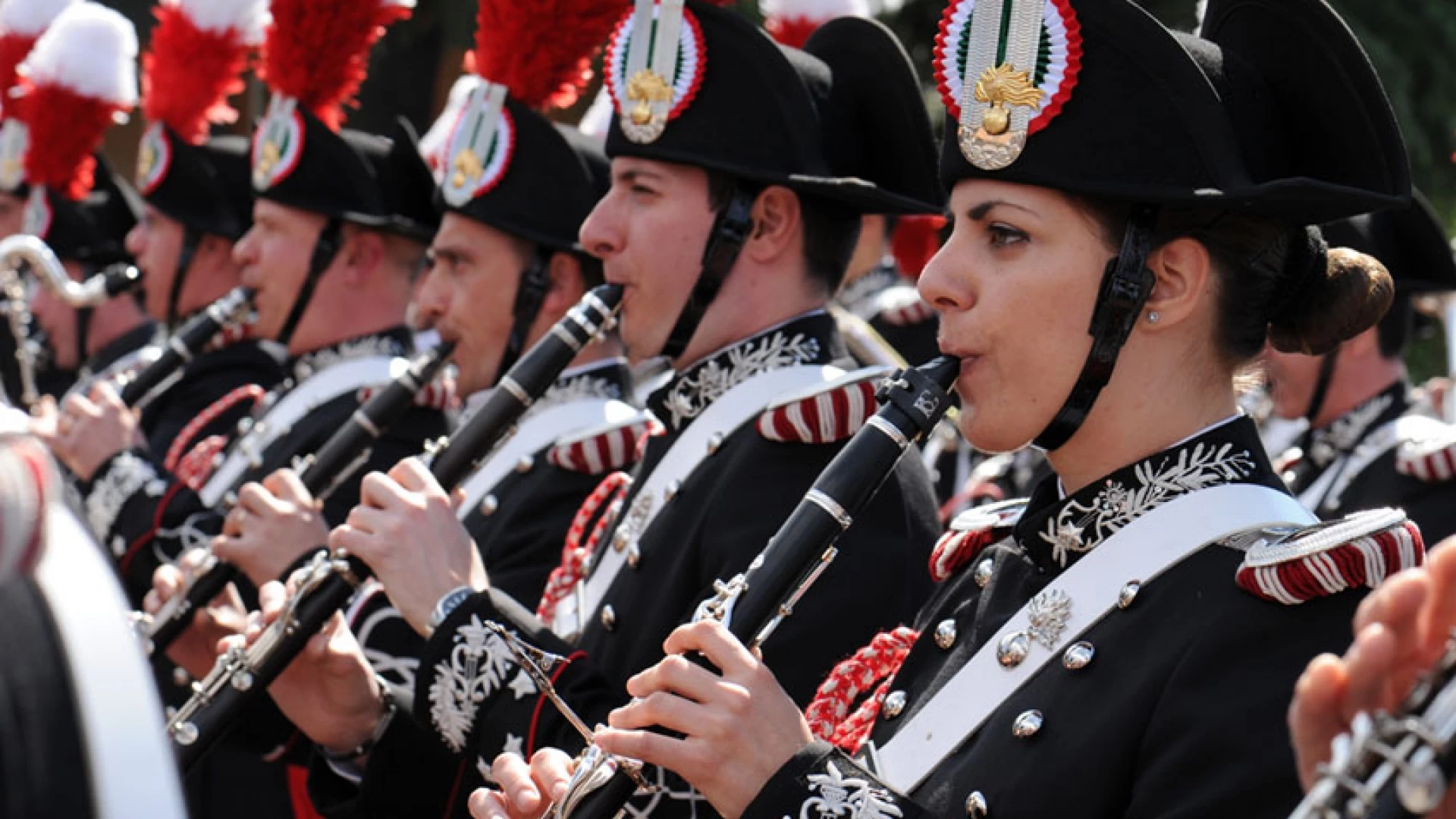 Valle Agricola (Ce): questa sera il concerto della Fanfara dei Carabinieri.