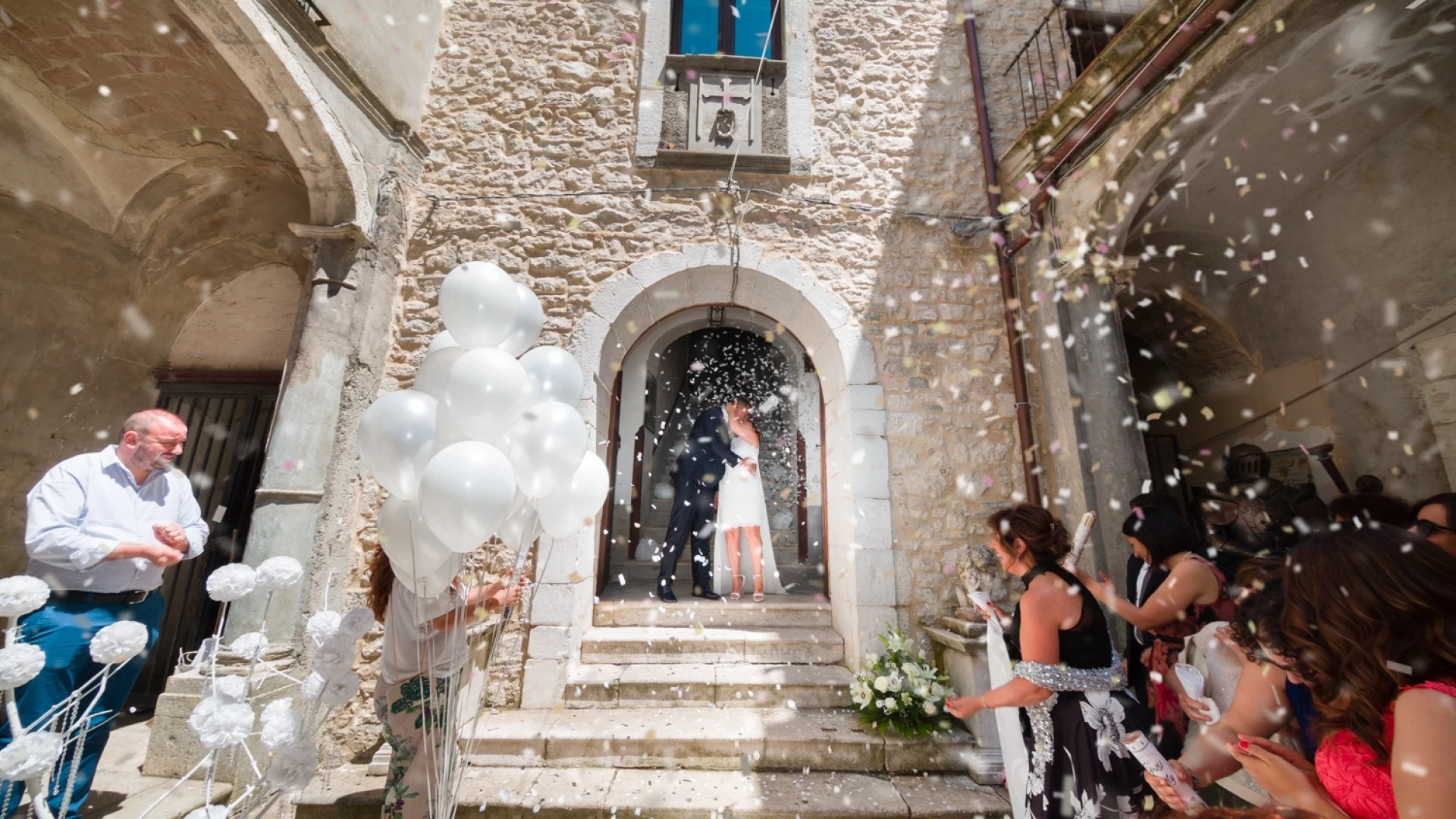 L' Angolo degli auguri: festeggiamo le nozze di Antonio e Fluviana