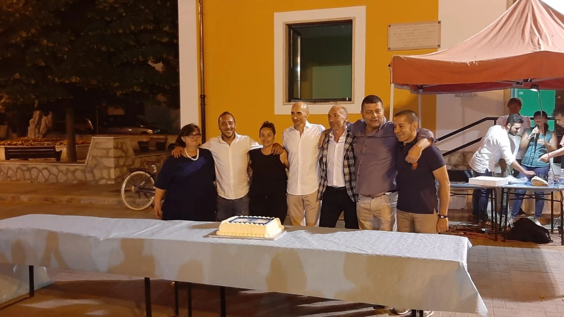 Teodoro Santilli festeggia con i suoi concittadini. “Siamo pronti alla nuova sfida”. Guarda il servizio video.