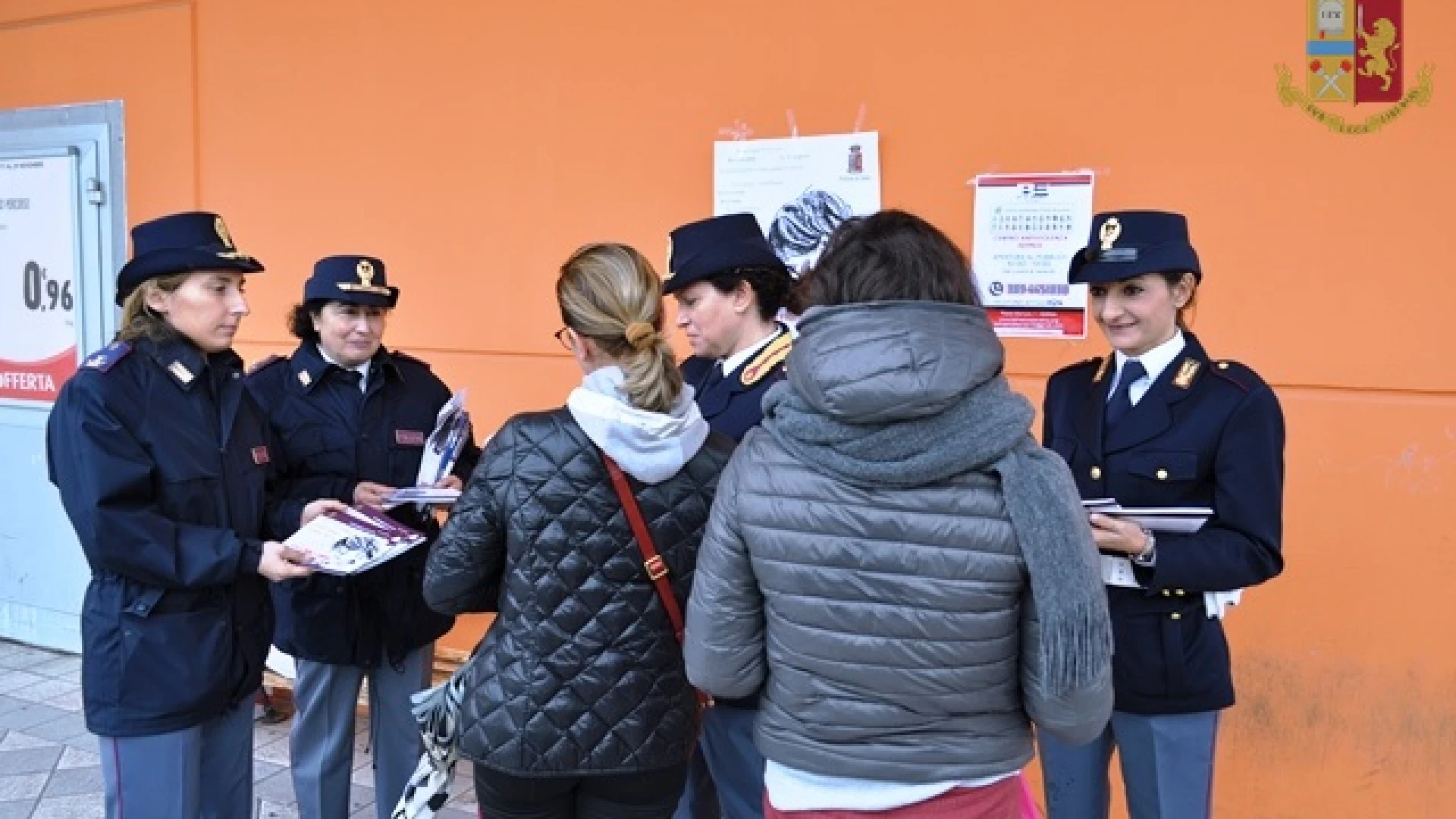 Isernia: 5 persone denunciate dalla Polizia per stalking con la procedura prevista dal Codice Rosso.