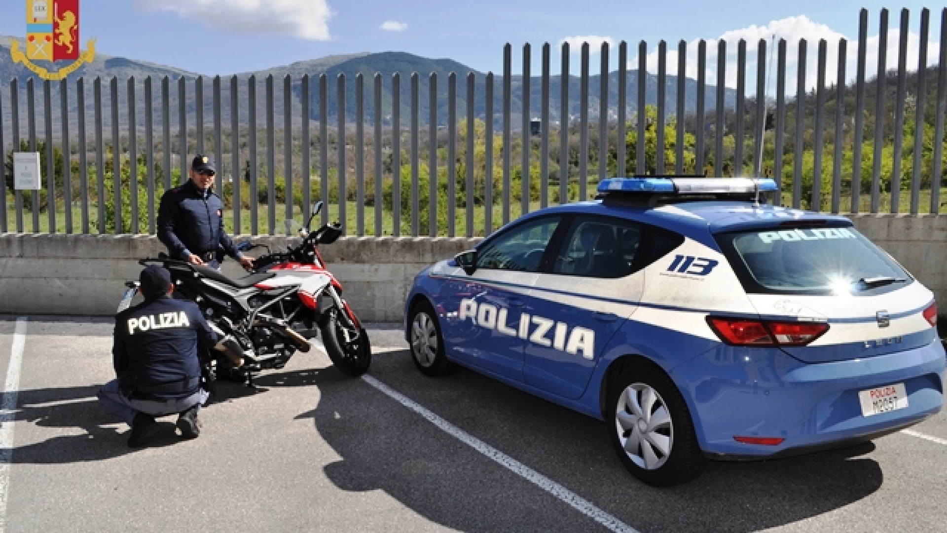 Isernia: denunciati 3 minorenni stranieri dalla Polizia per tentato furto di una motocicletta.