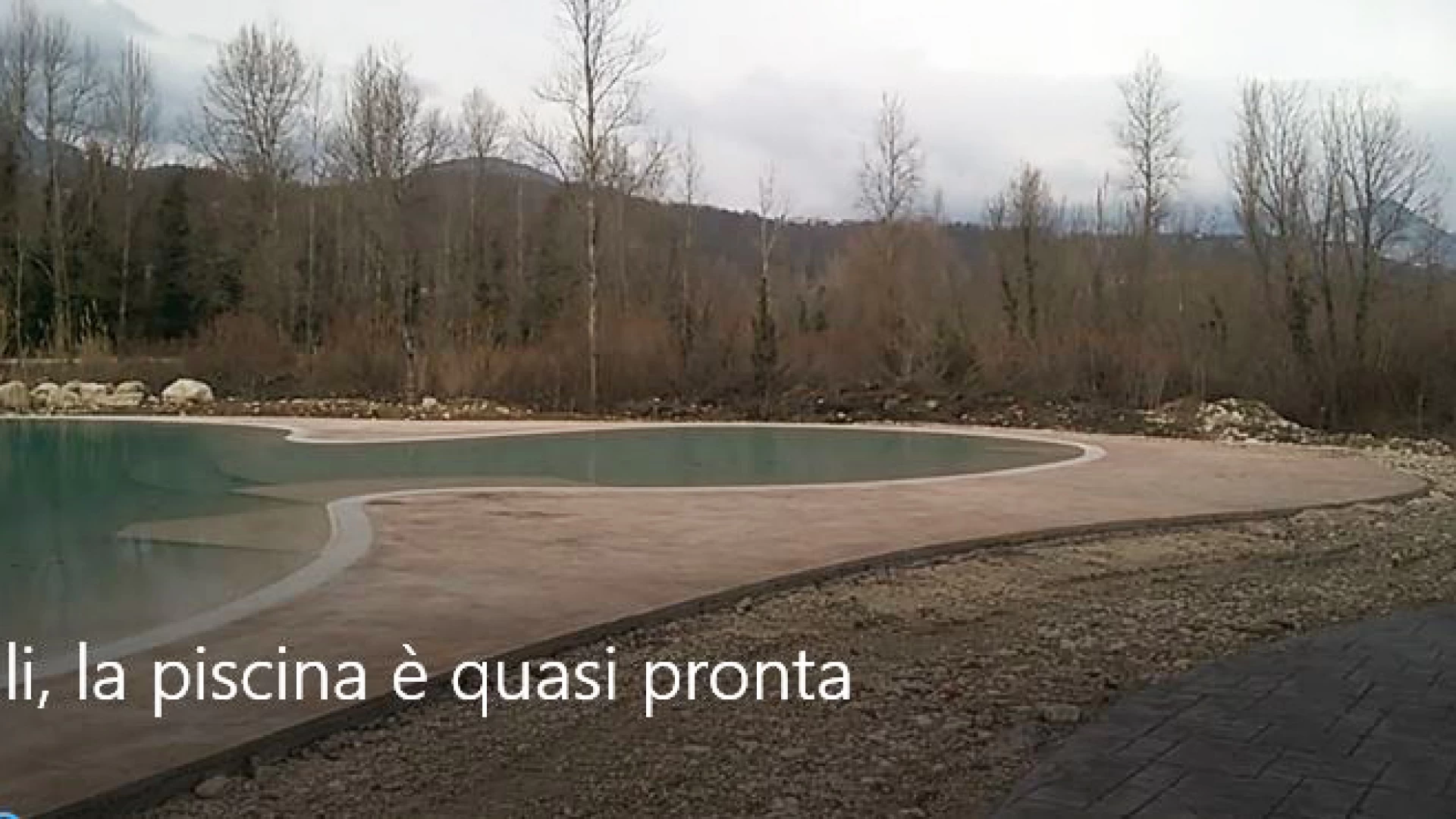 Colli, la piscina è quasi pronta. Continuano i lavori presso il parco fluviale del Volturno. Guarda il servizio video.