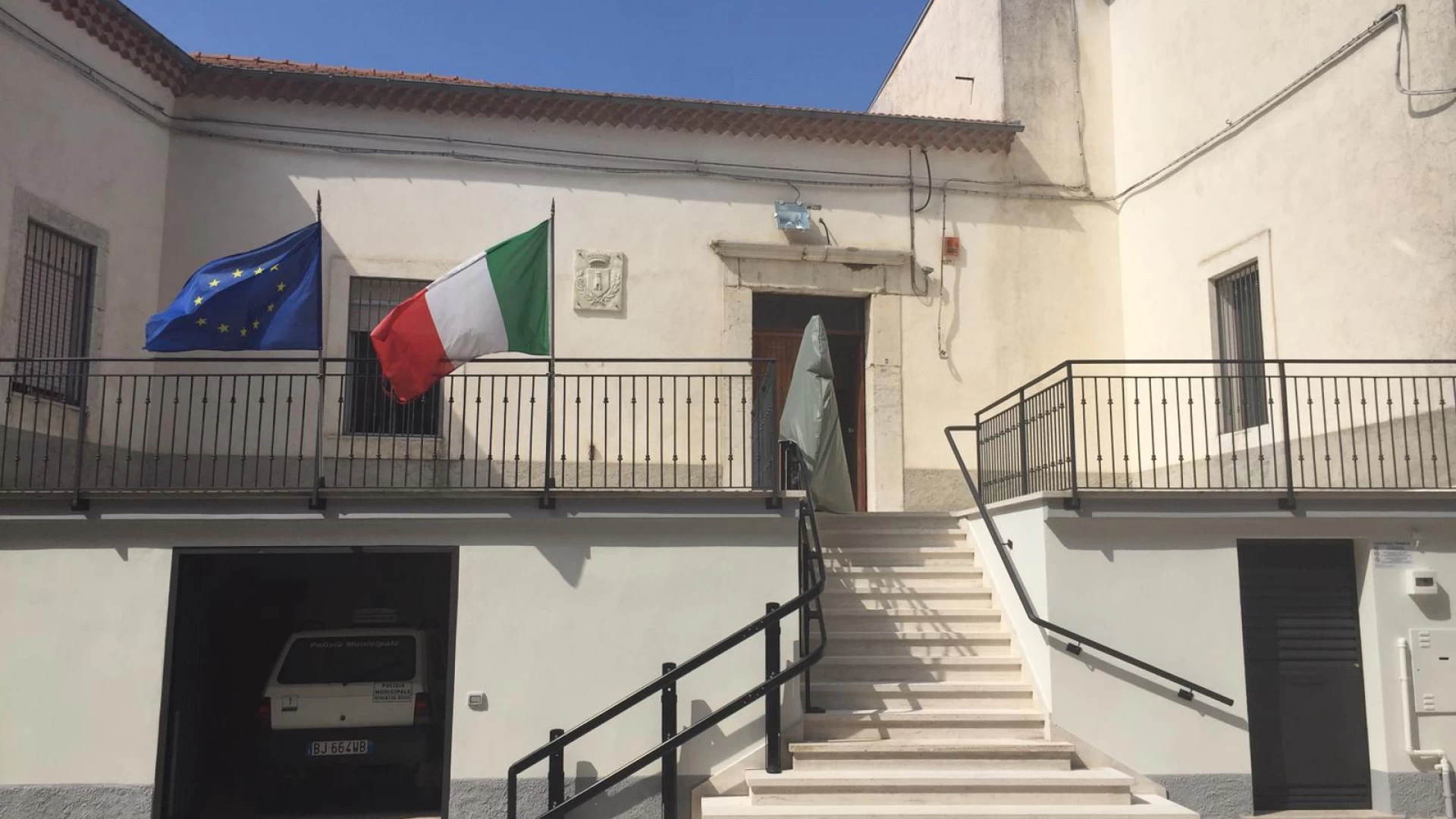 Sessano del Molise: abbattute le barriere architettoniche presso la casa comunale.