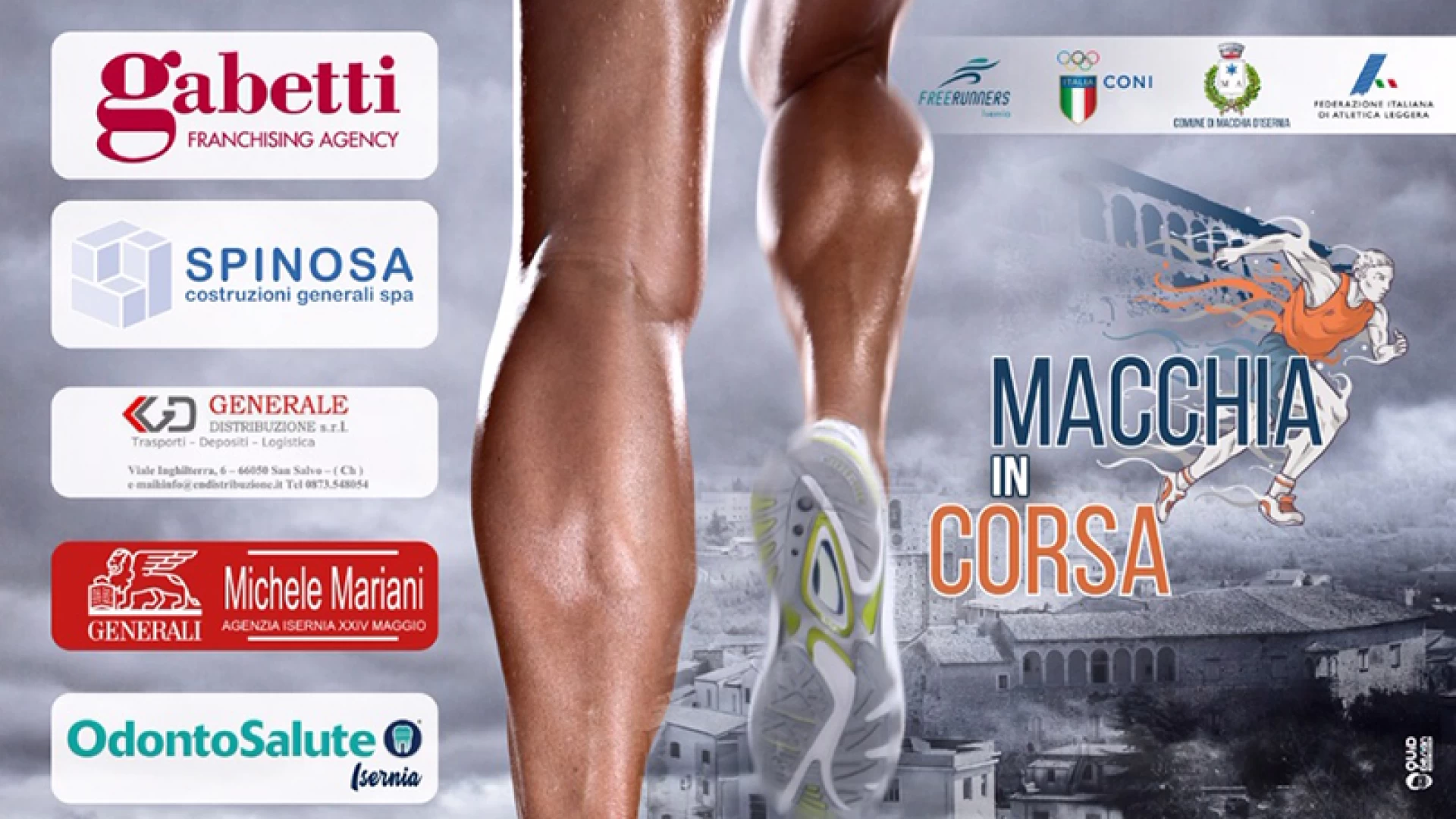 Macchia d’Isernia: è tutto pronto per la gara podistica “Macchia in Corsa” organizzata dalla “Free Runners Isernia”.