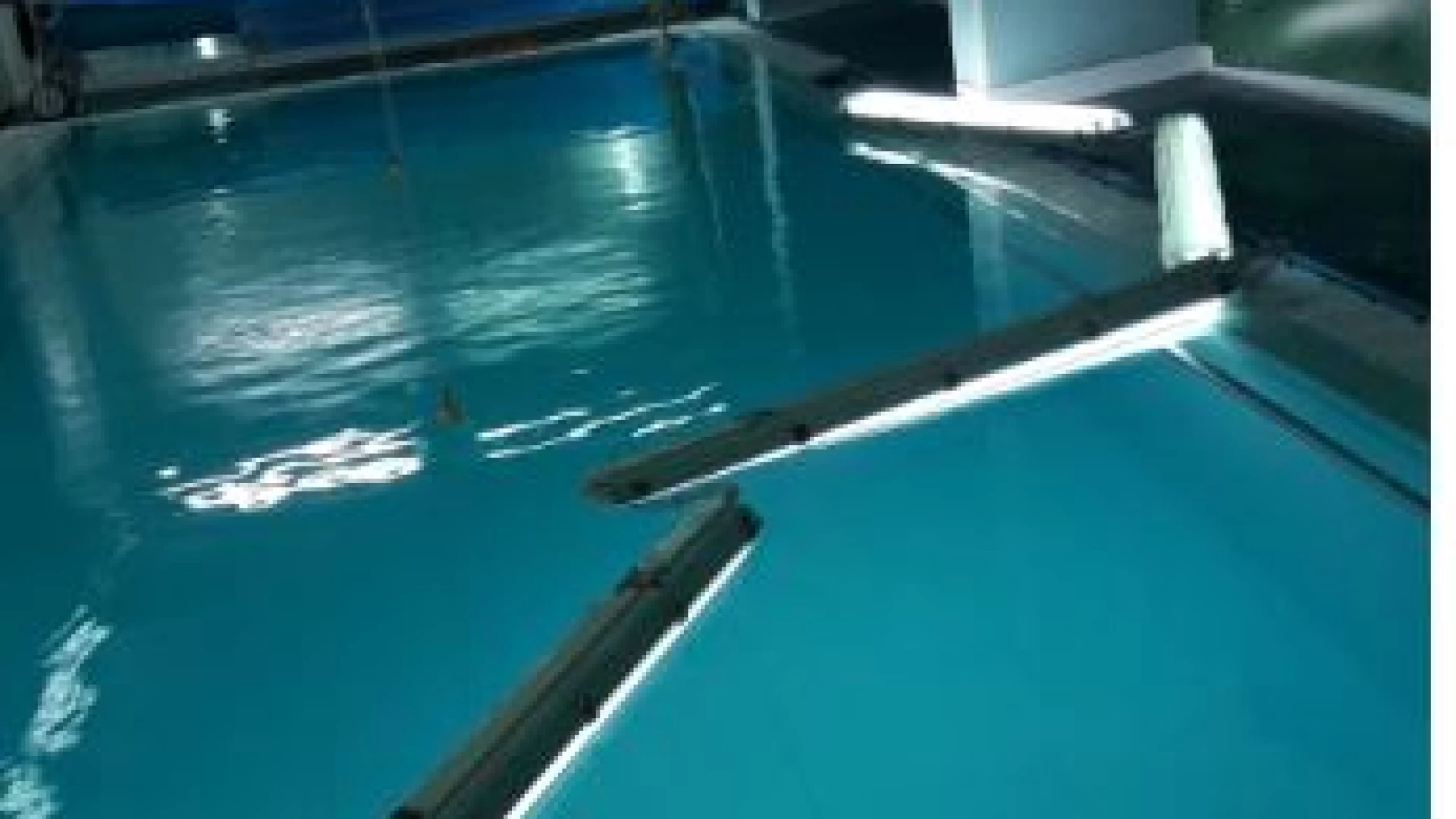 Isernia: si staccano neon dal soffitto all’interno di una piscina di un centro riabilitativo privato. La protesta degli sportivi.