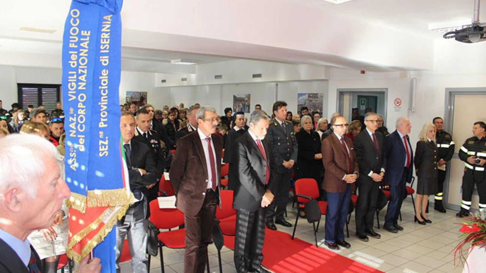 Isernia: i Vigili del Fuoco festeggiano la patrona Santa Barbara. Crescono gli interventi sul territorio nel 2019.