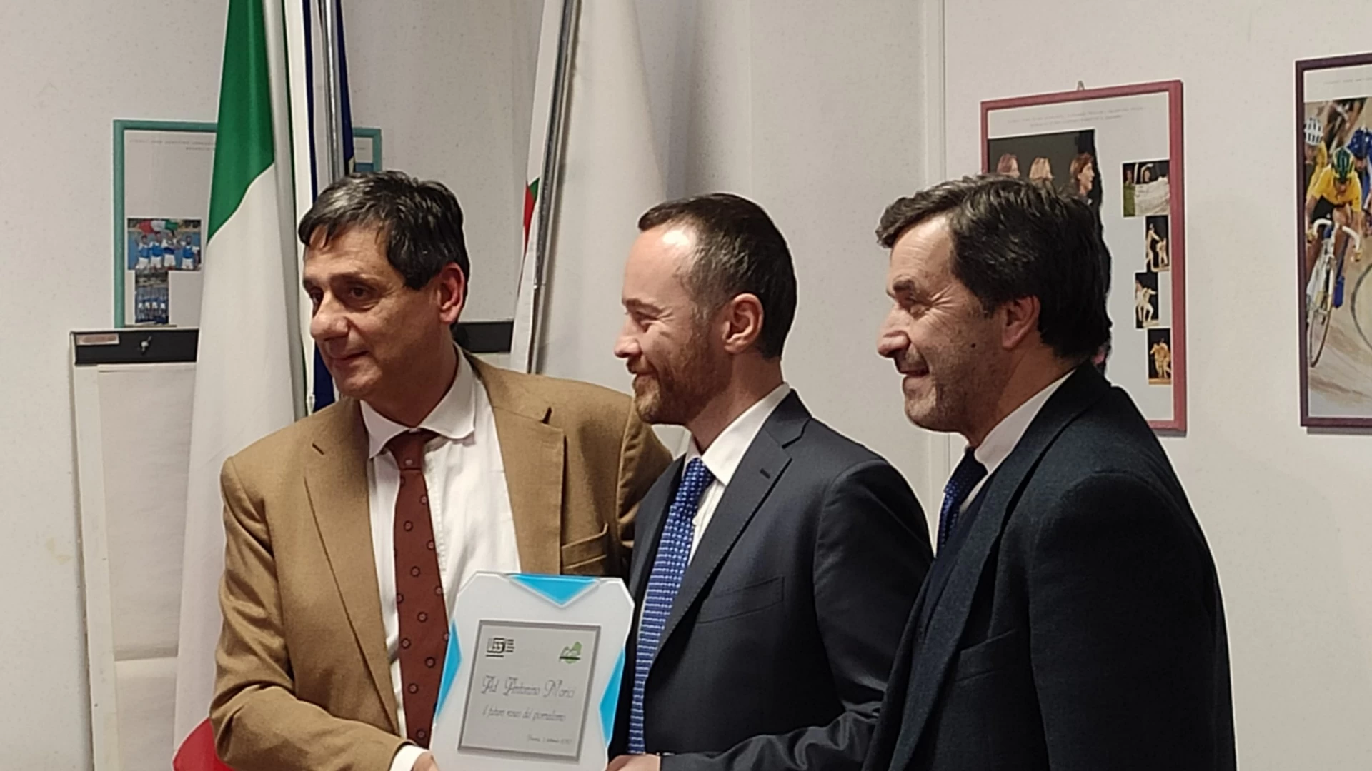 Premio Ussi, Carafa: “Premiato un piccolo paese che rappresenta le zone interne”.