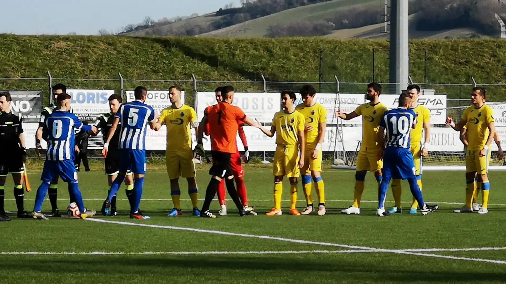 Serie D, Girone F: Atletico Porto Sant'Elpidio -Vastogirardi 3-3 , doppietta Ruggieri e  gran rete di Pesce