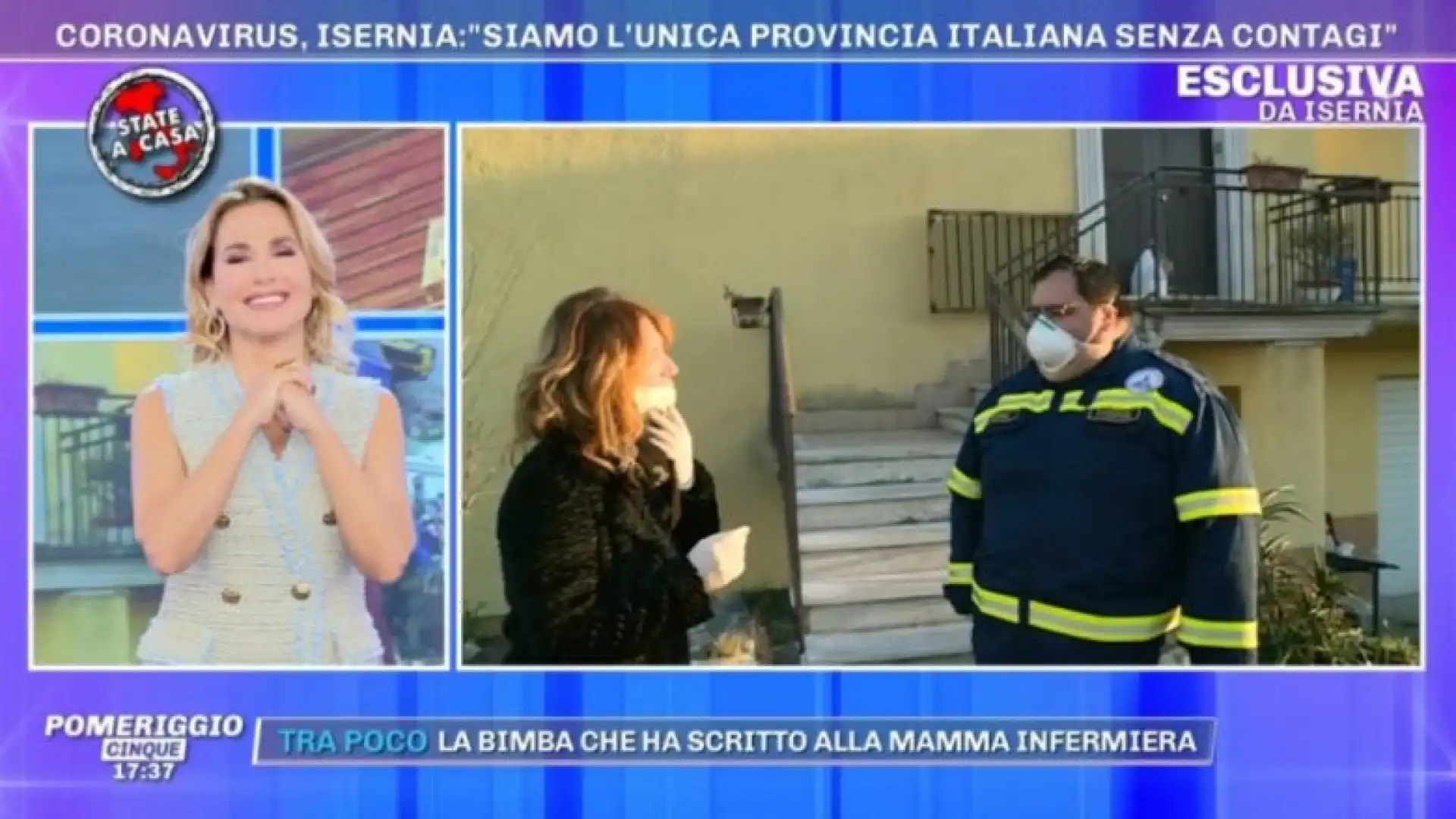 Isernia: Emilio Izzo si scaglia contro la trasmissione della D’Urso. “Era opportuno inviare in città una troupe televisiva da zona a rischio?”.