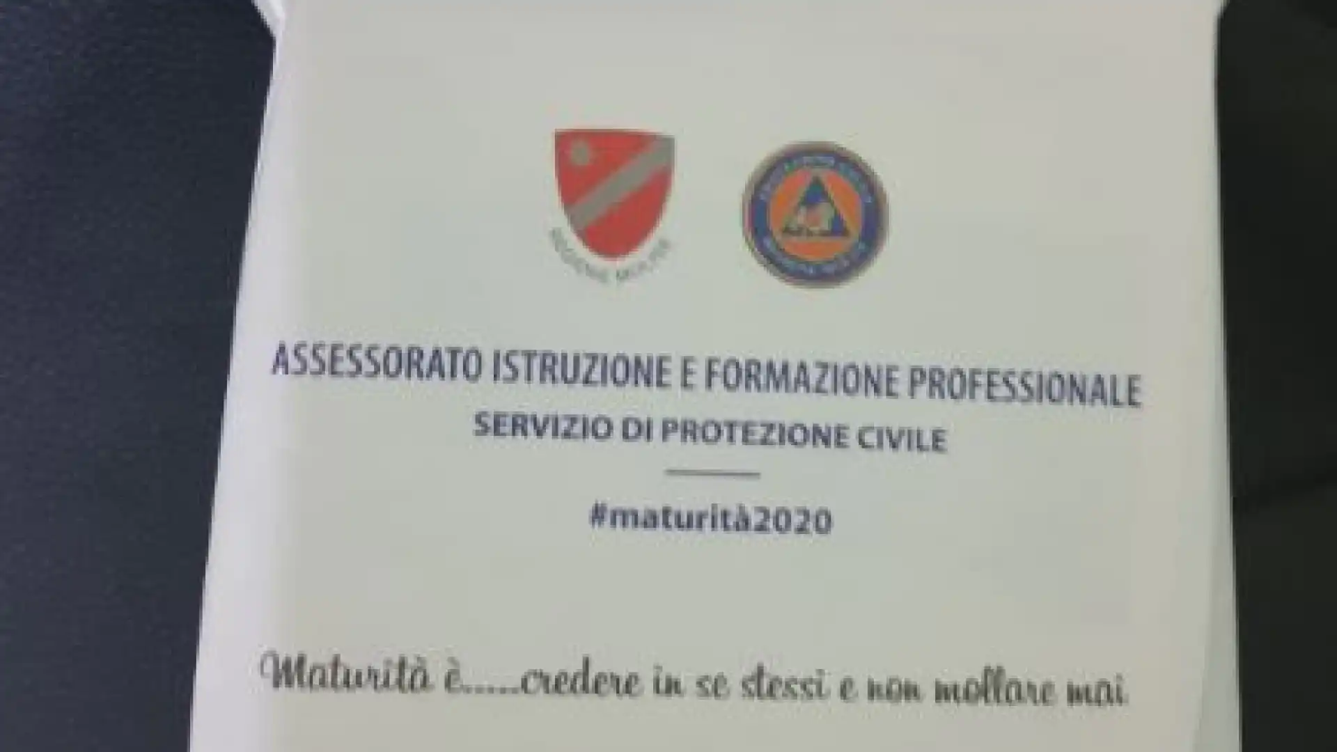 Esami Di Stato, Regione Molise esempio nazionale. Tamponi ai docenti e kit igienici per tutti. La nota dell’Assessore Di Baggio.