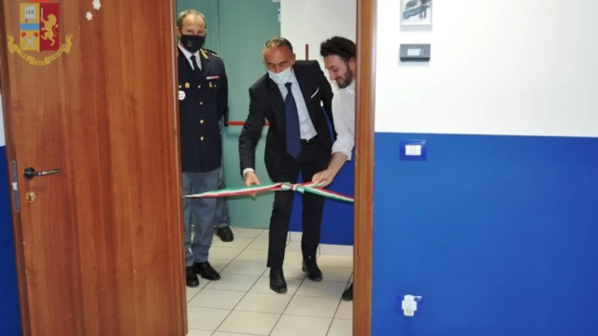 Isernia: inaugurati i nuovi locali dell’Ufficio “Volanti” della Polizia. Guarda il video.