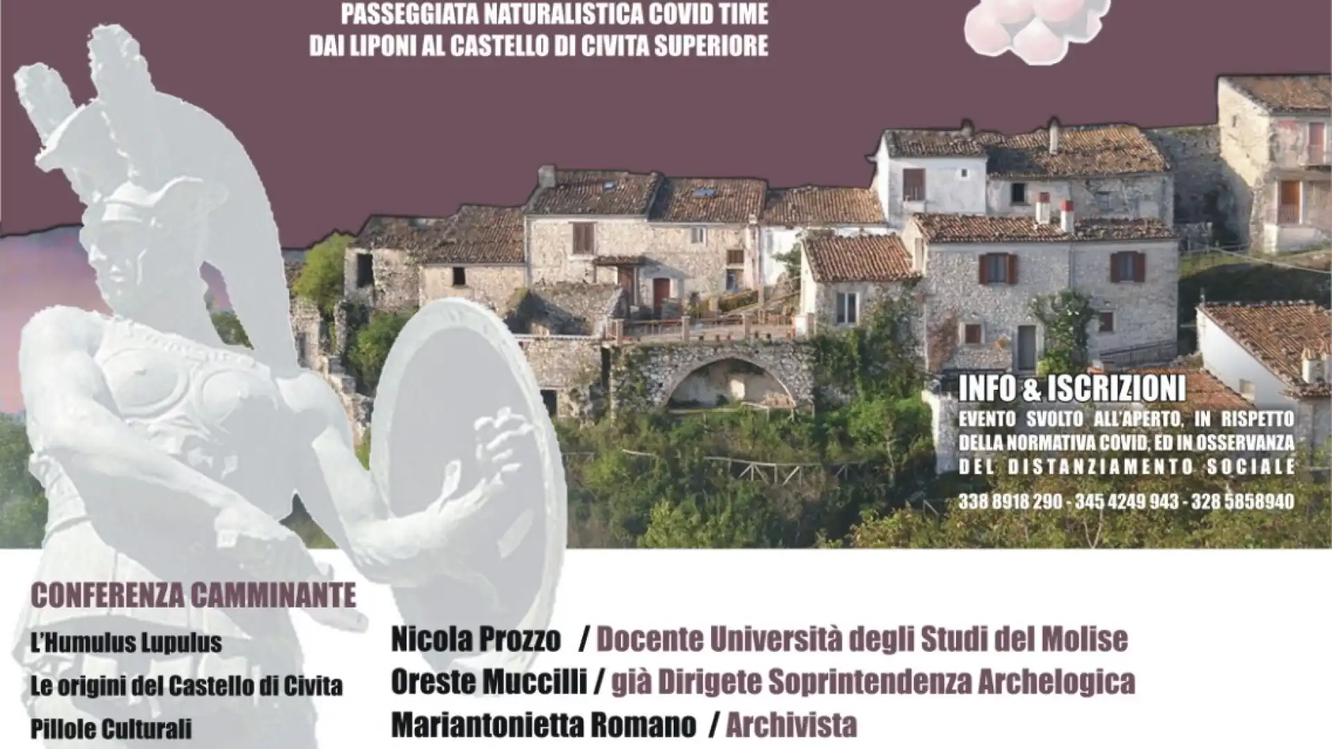 Molise Noblesse: giovedì 25 giugno riprendono gli otutdoor. Si riparte con “Dal Luppolo all’antenato della Tintilia”.