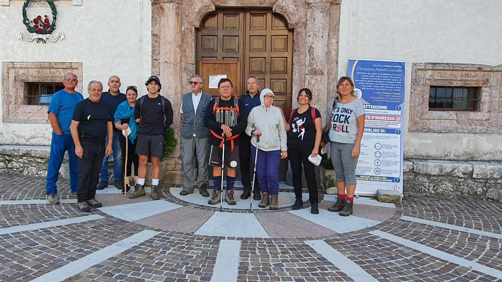 Colli a Volturno: i pellegrini di Colli a piedi a Sant'Anna. Rinnovata la storica tradizione