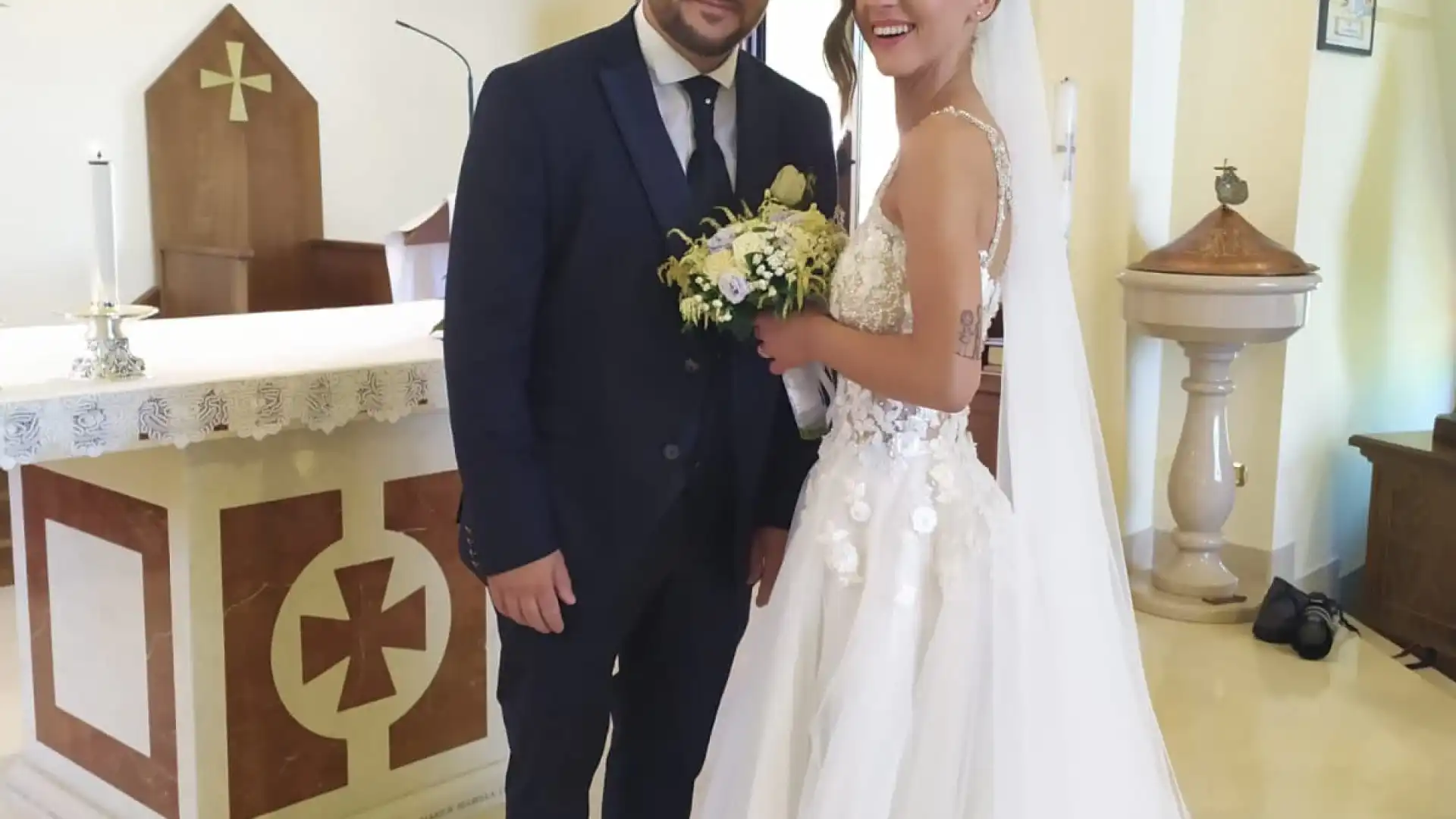 L'Angolo degli Auguri: un mondo d'amore per i neo sposi Alessio e Carla