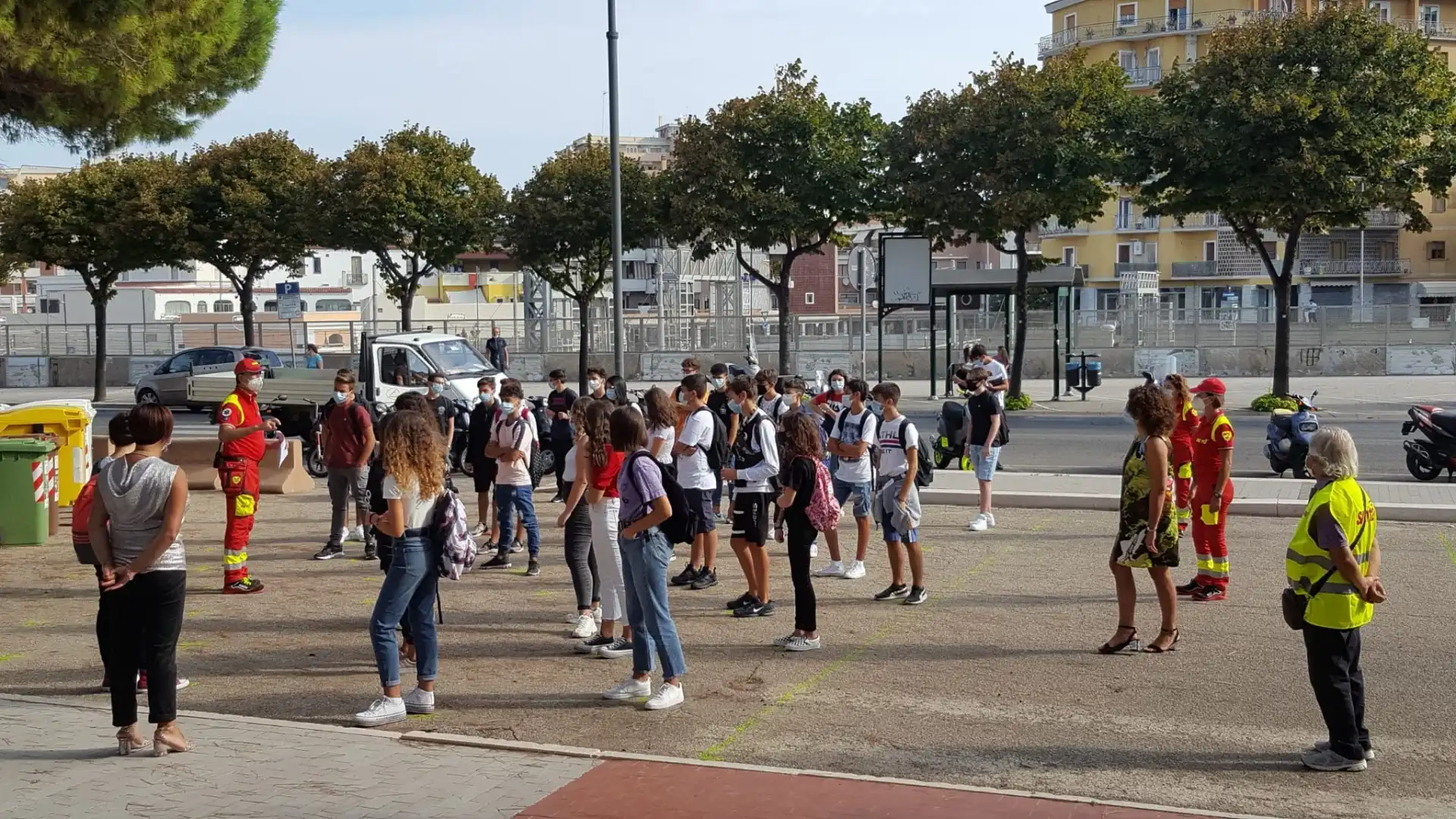 Termoli: Prime due giornate di scuola dell’era Covid all’Alfano: responsabilità e collaborazione