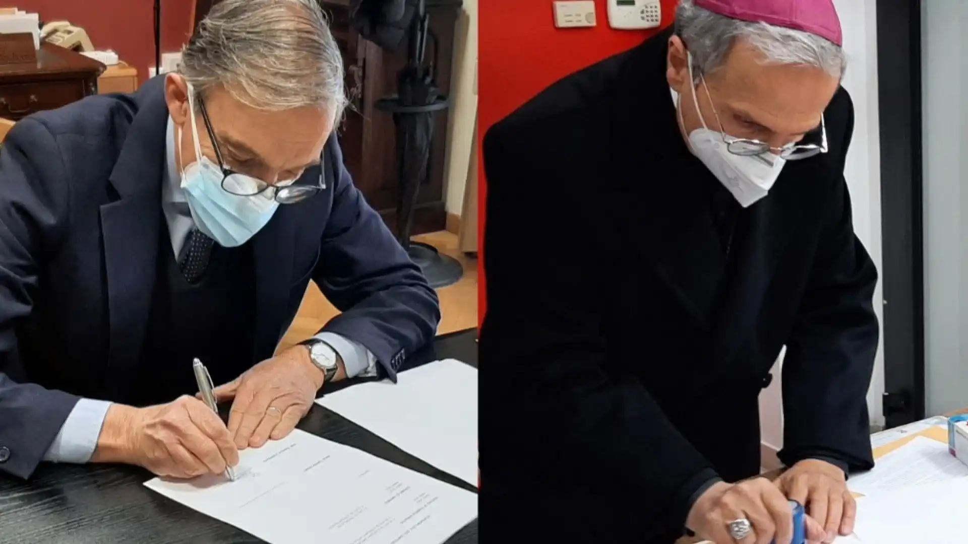 Isernia: inaugurato l'emporio della solidarietà con la firma di un importante protocollo