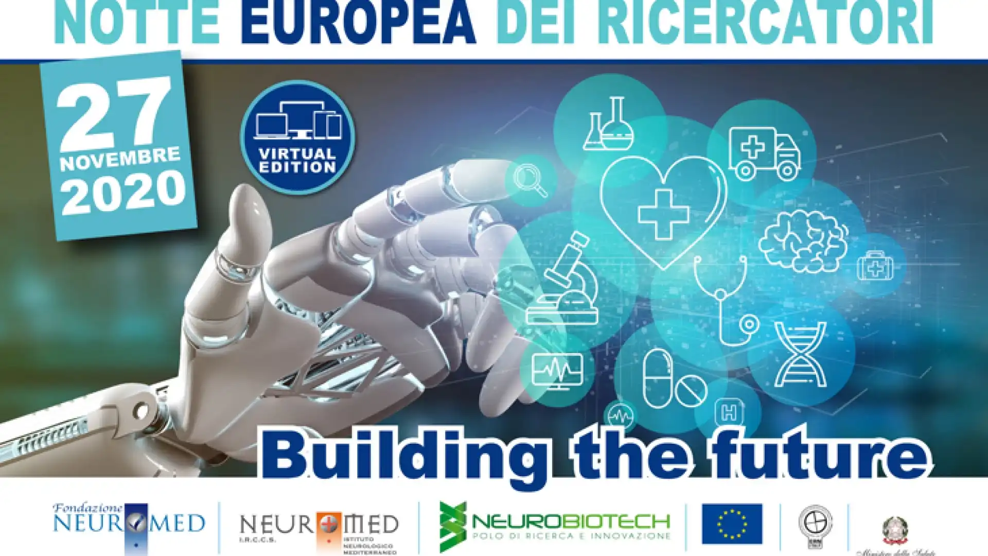 La Notte Europea dei Ricercatori Neuromed  è “Virtual Edition”