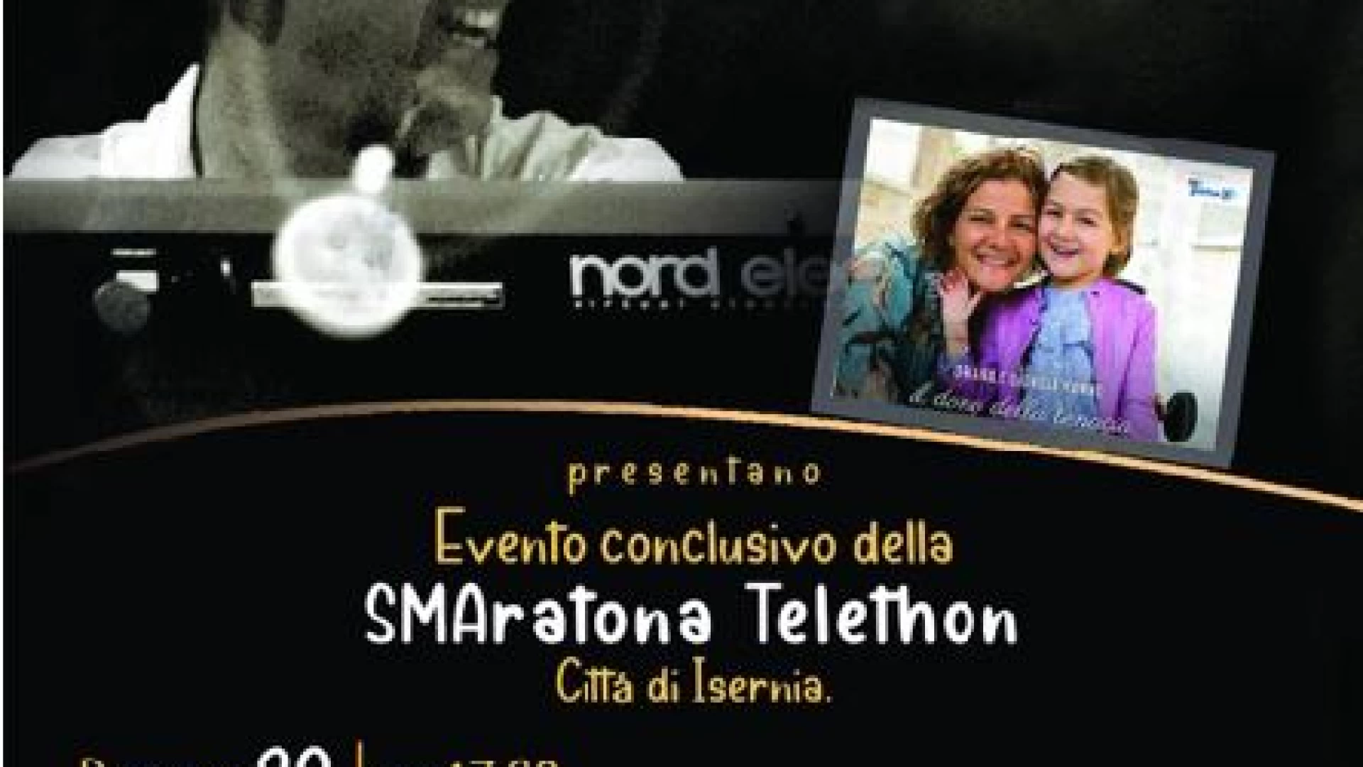 Antonio 4SMA, ad Isernia la cerimonia conclusiva della Maratona Telethon