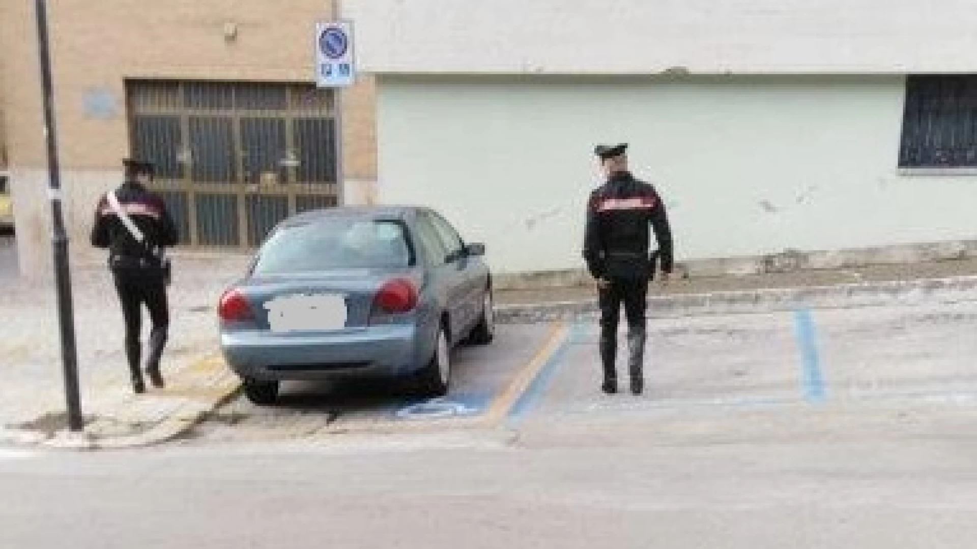 Isernia : Multe contro le soste selvagge. Carabinieri a tutela dei disabili