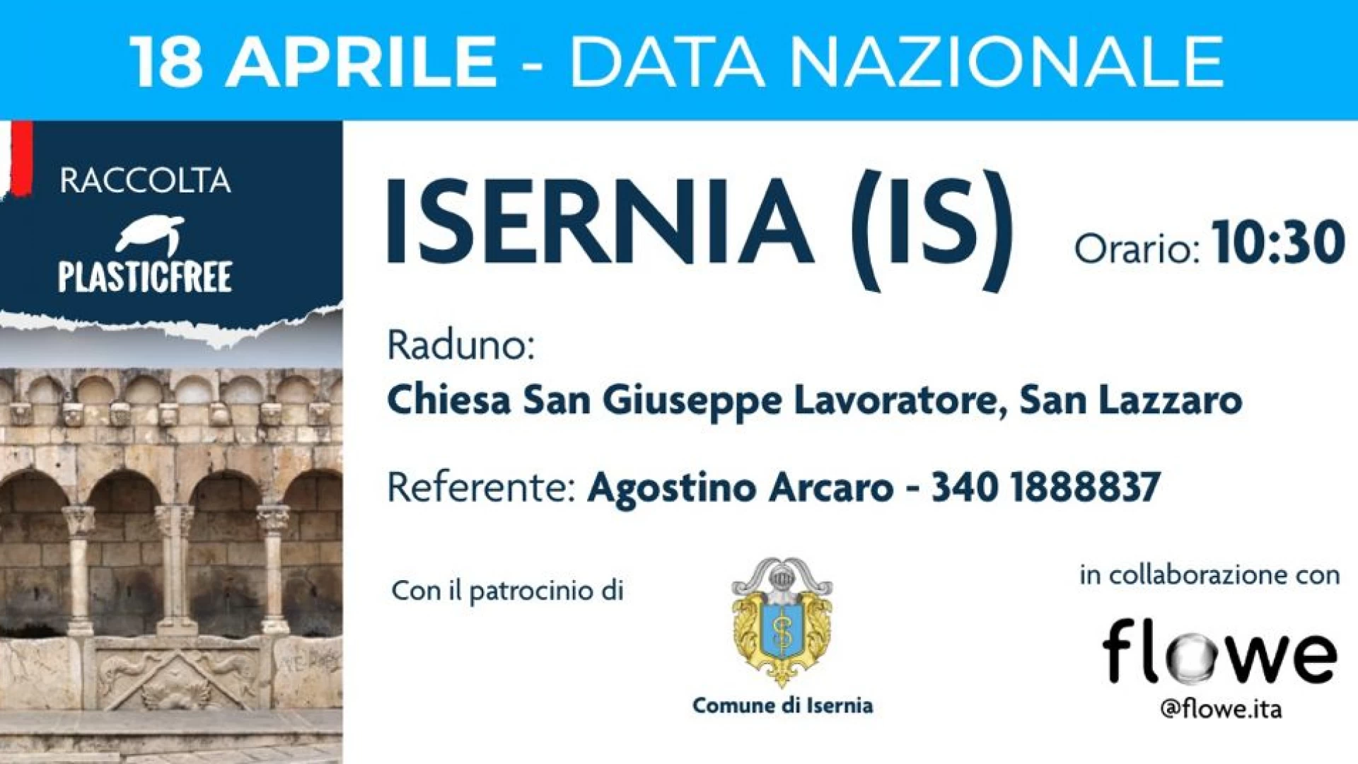 Domenica 18 aprile in160 città italiane la manifestazione “Plastic Free”. Anche il Cai di Isernia aderisce